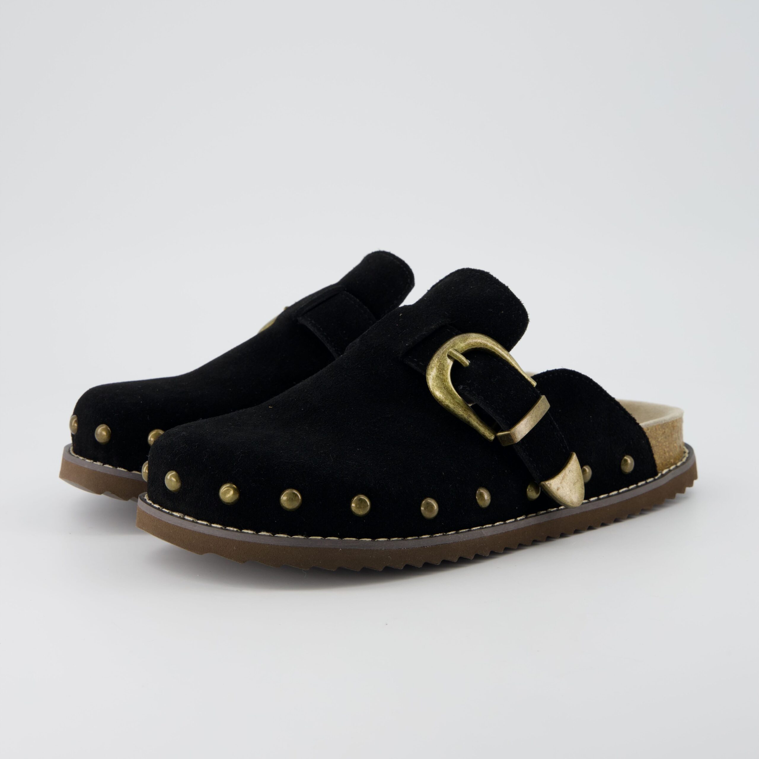 Bronco Suede Clogs