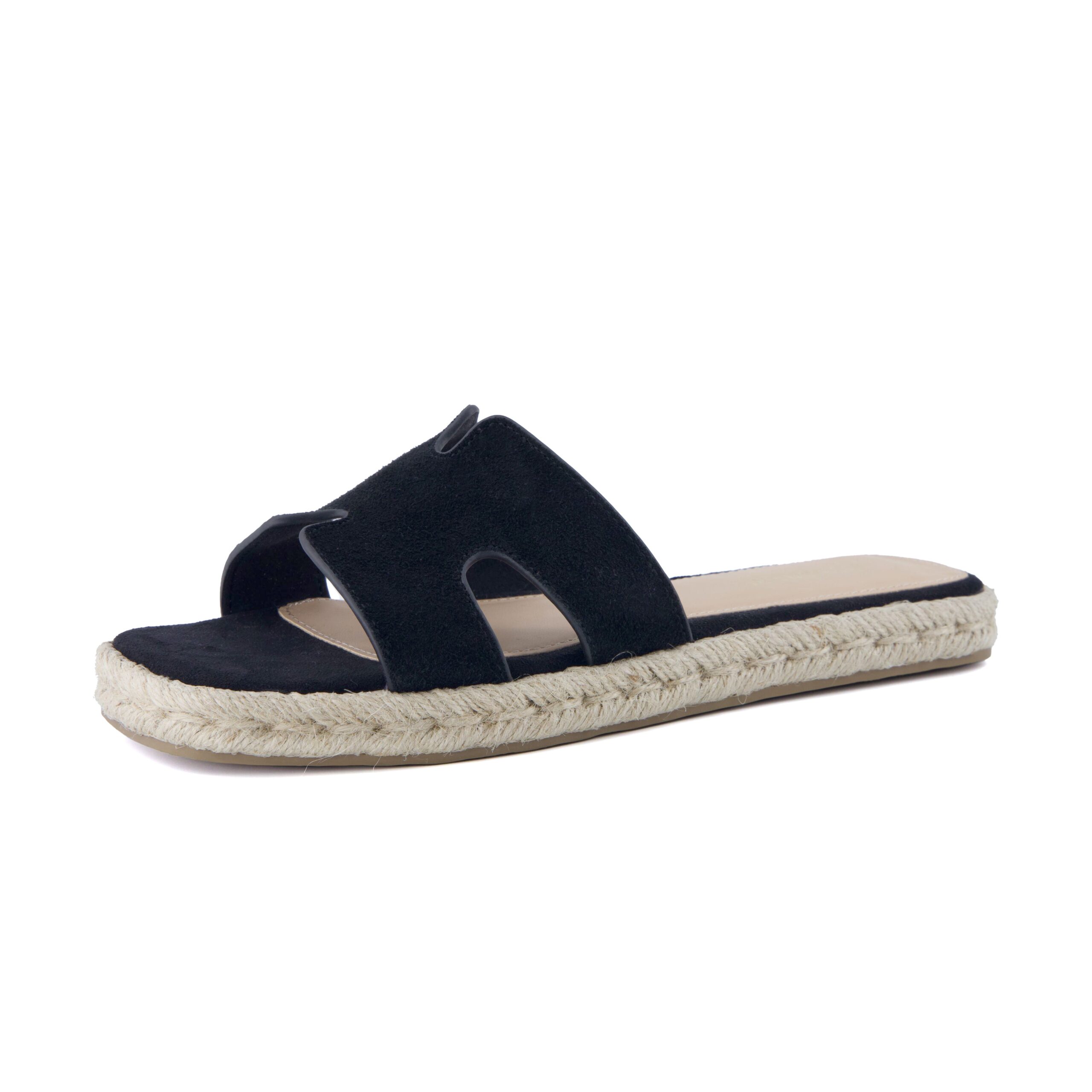 Avocado Espadrille Slide Sandal - Image 8