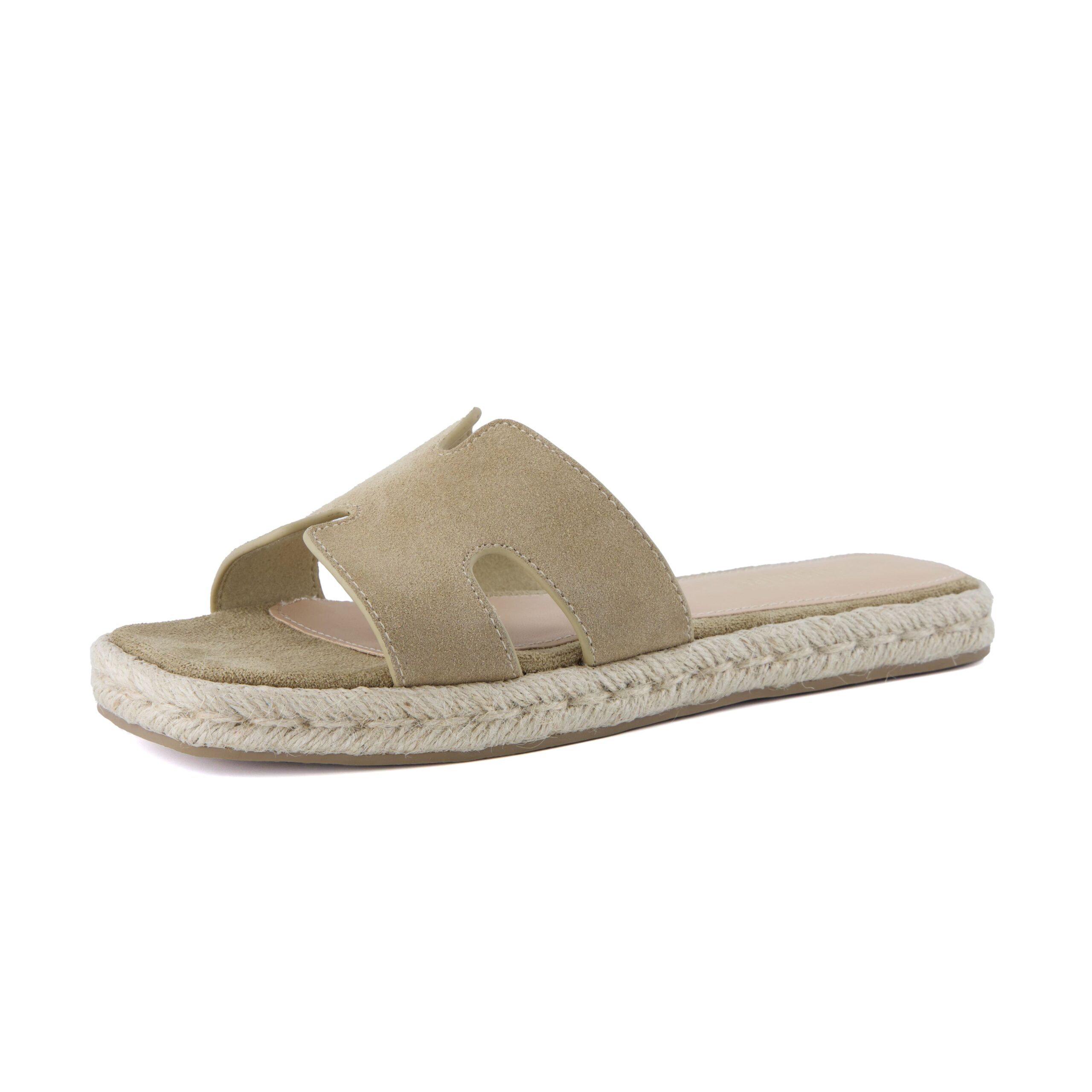 Avocado Espadrille Slide Sandal - Image 2