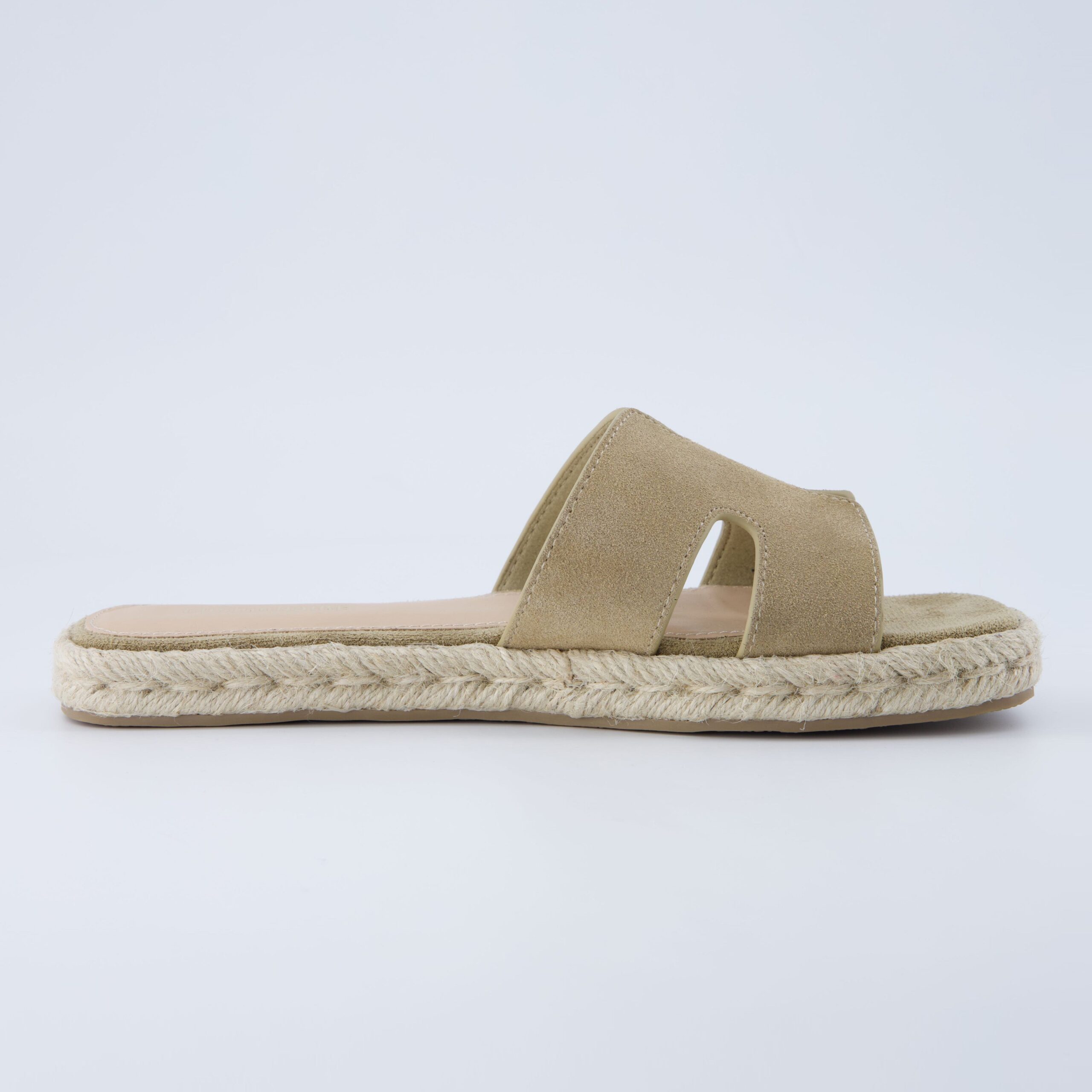 Avocado Espadrille Slide Sandal - Image 4