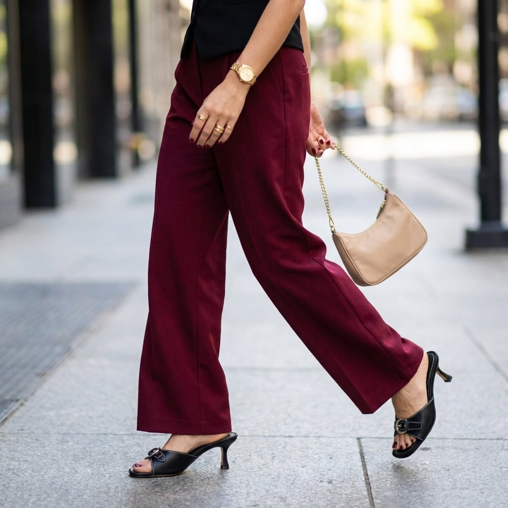 Belle Kitten Heel Sandals - Image 9