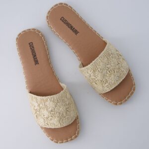 Bolero Woven Slide Sandals