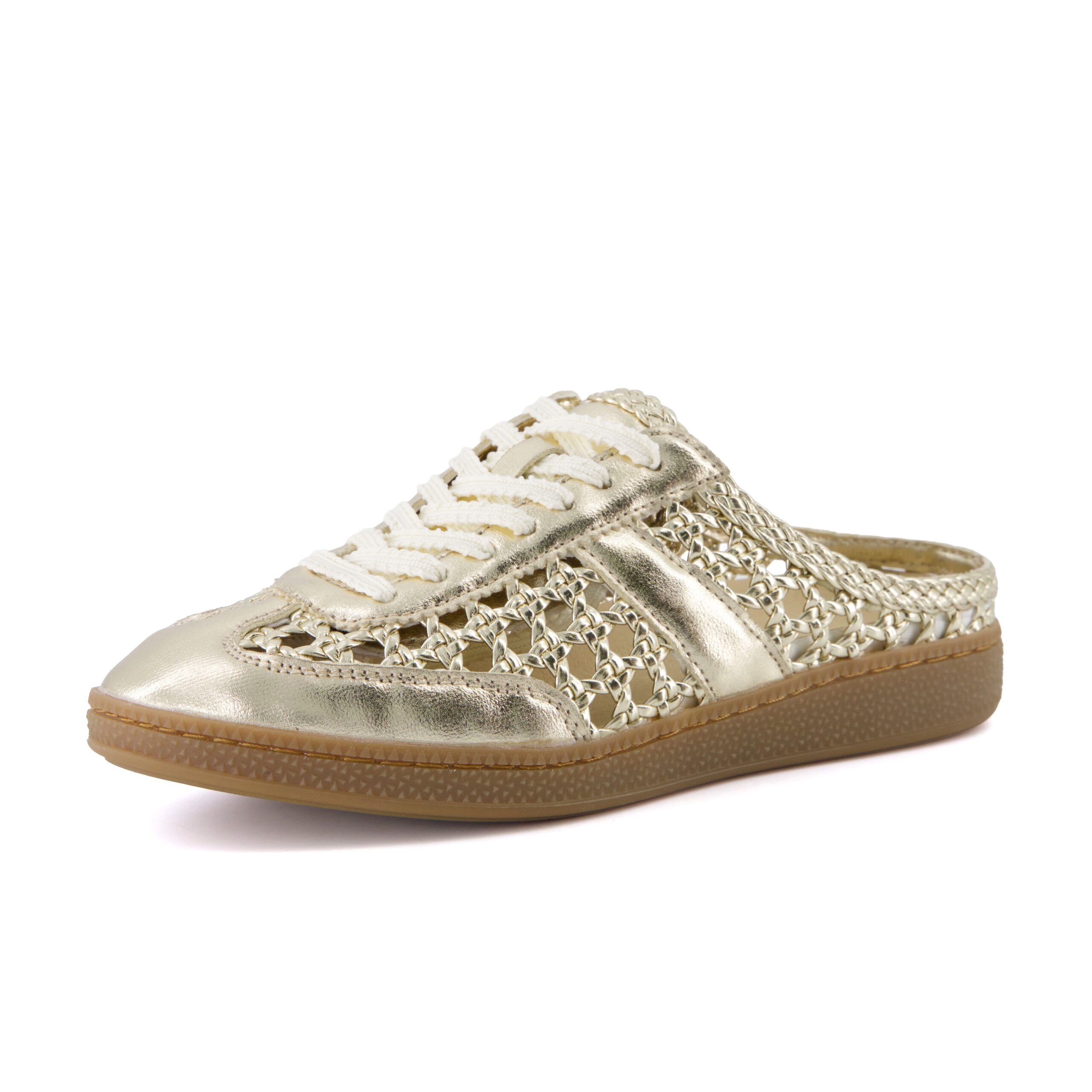 Buffy Woven Sneaker Mules - Image 2