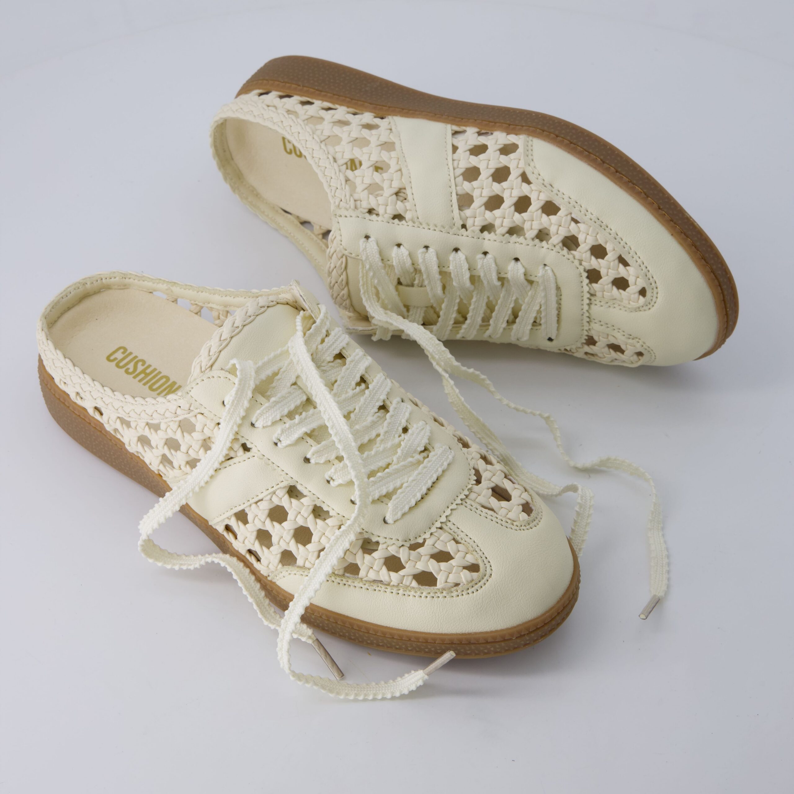 Buffy Woven Sneaker Mules - Image 11