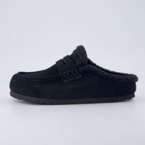 Casey Genuine Suede Moccasin Slippers