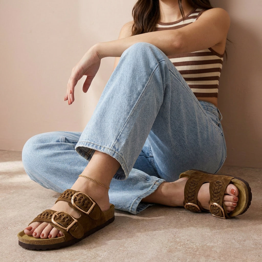 Cashew Cork Sandal - Image 18