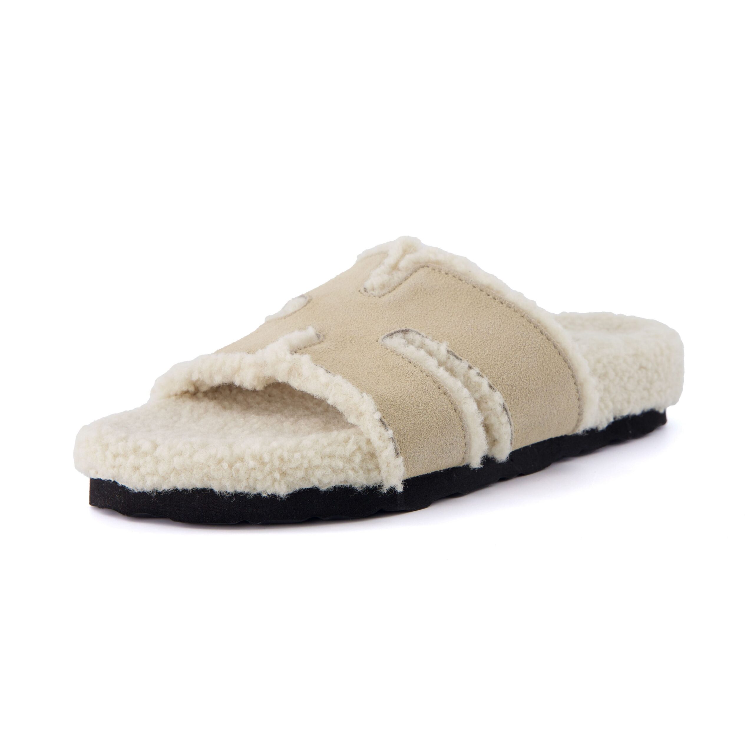 Cuddle Shearling Footbed Sandal - Image 3