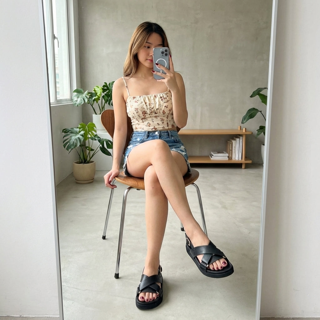 Eden Footbed Sandals - Image 8