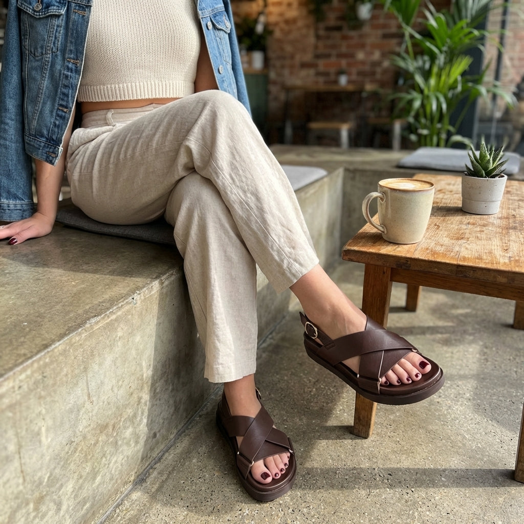 Eden Footbed Sandals - Image 15