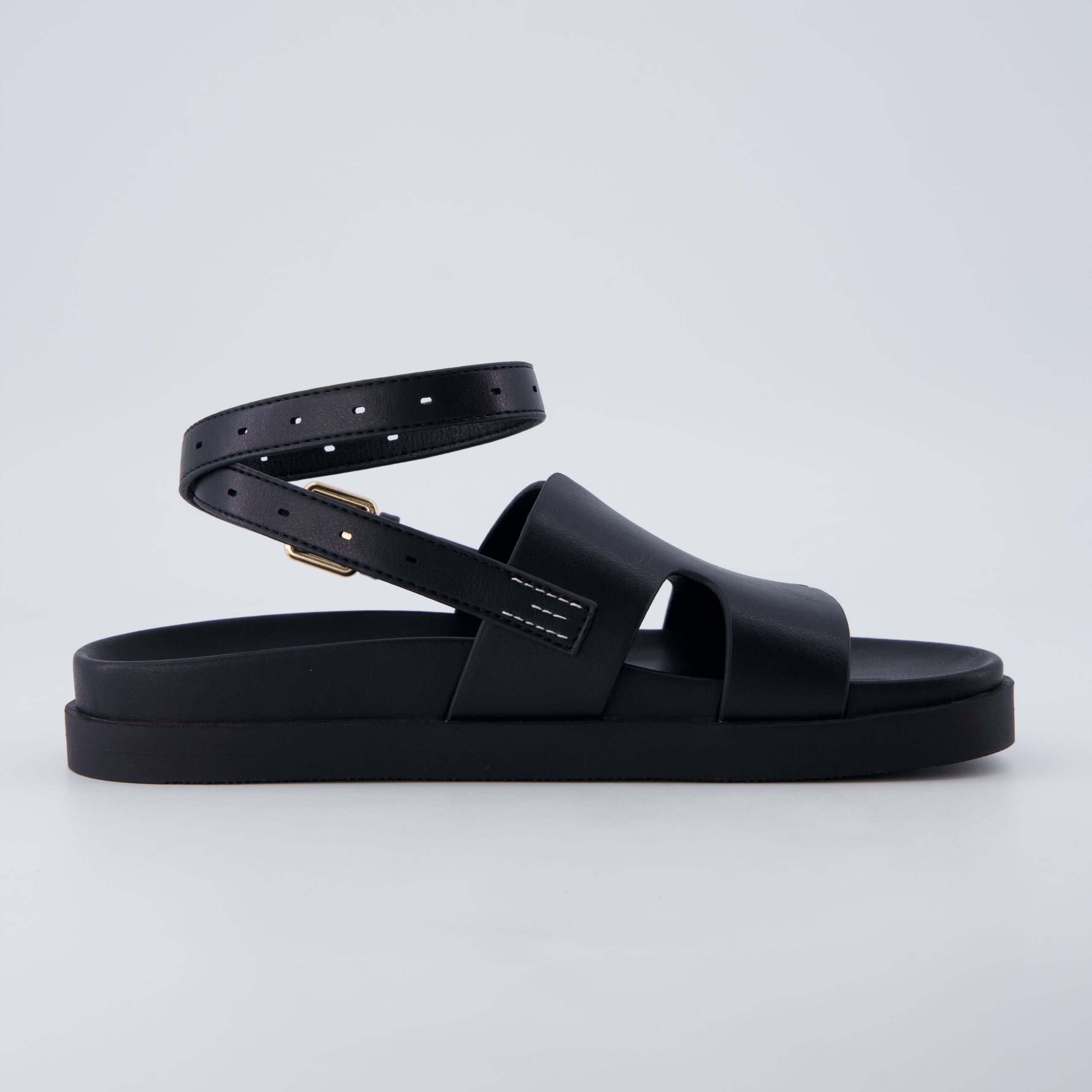 Erika Cut-Out Ankle Wrap Sandals - Image 3