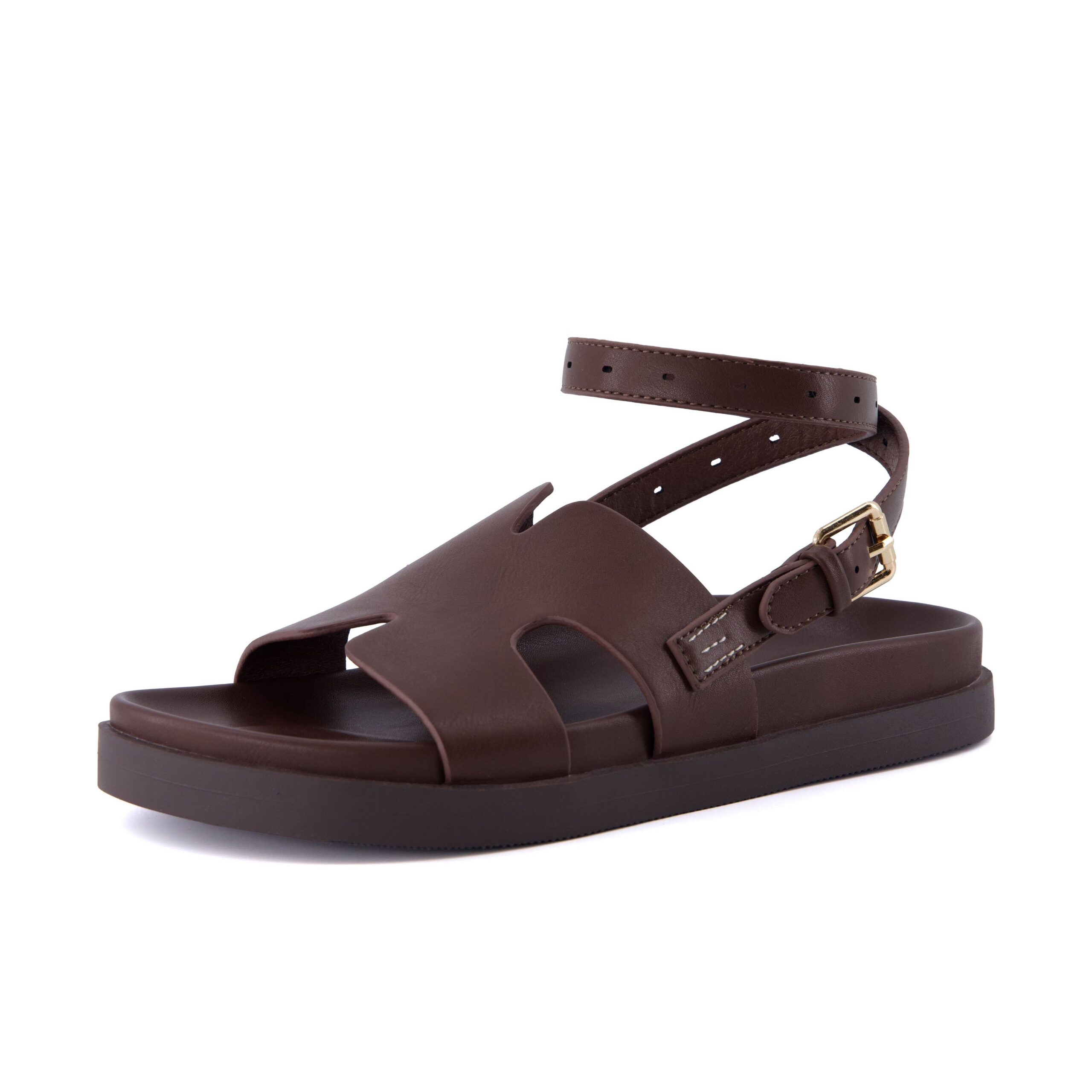 Erika Cut-Out Ankle Wrap Sandals - Image 9