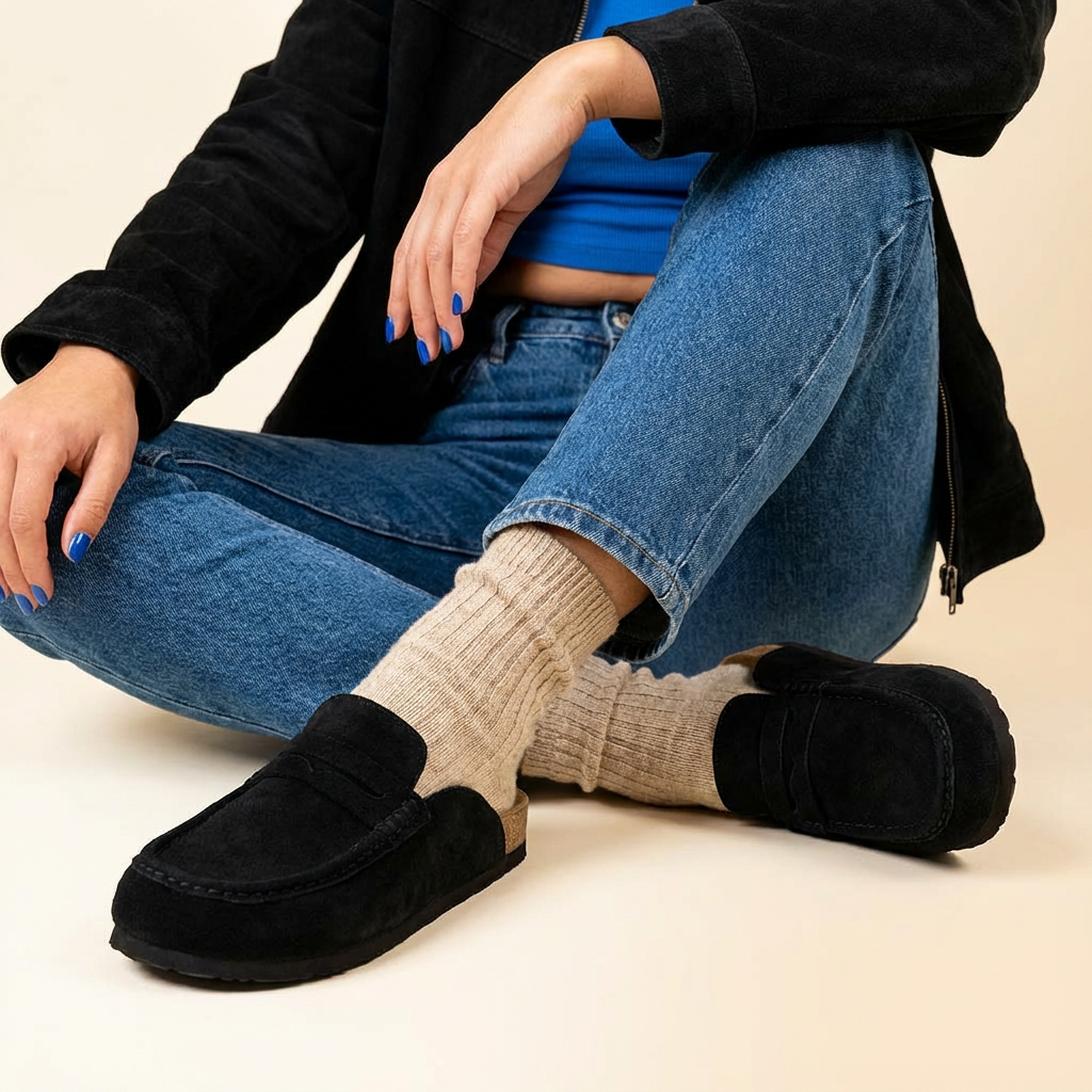 Fondu Leather Clogs - Image 29