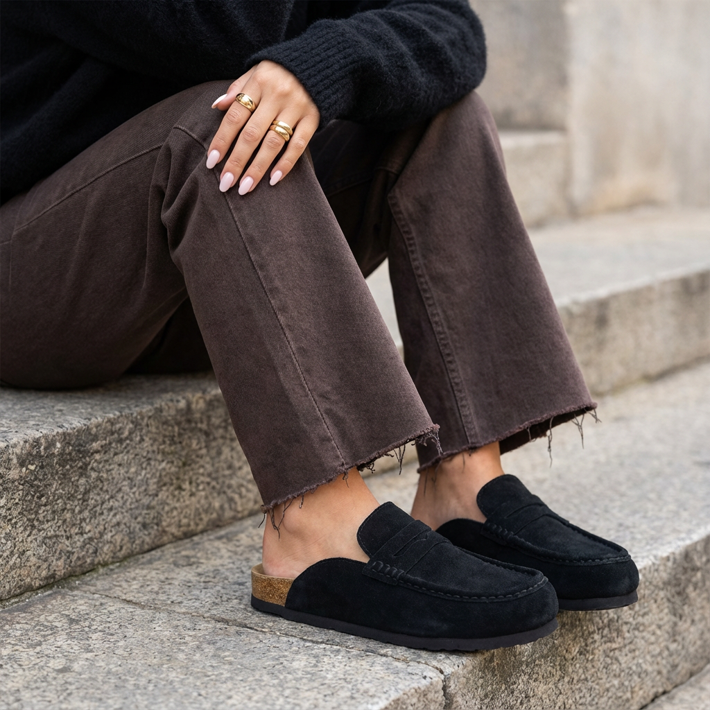 Fondu Leather Clogs - Image 24