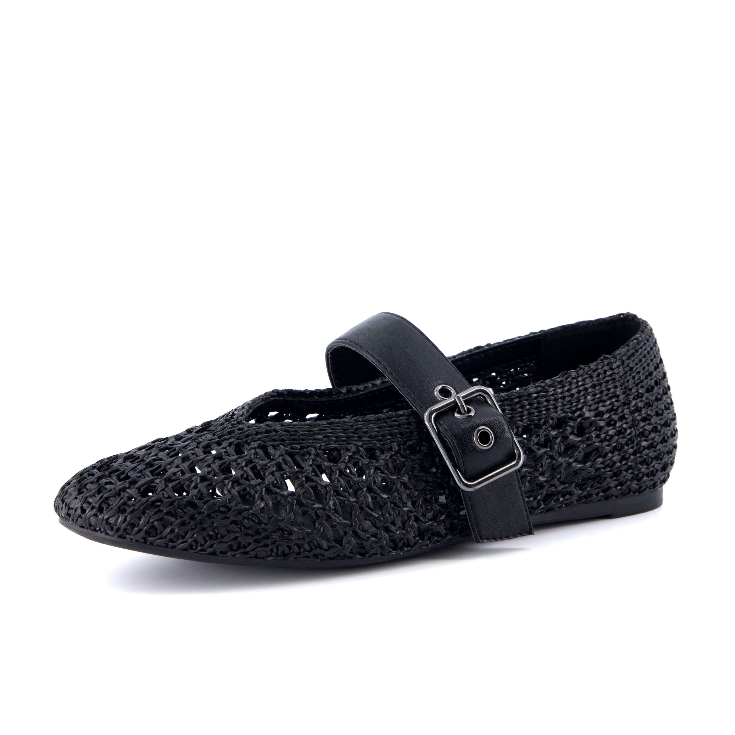 Gabby Woven Mary Jane Flats - Image 3