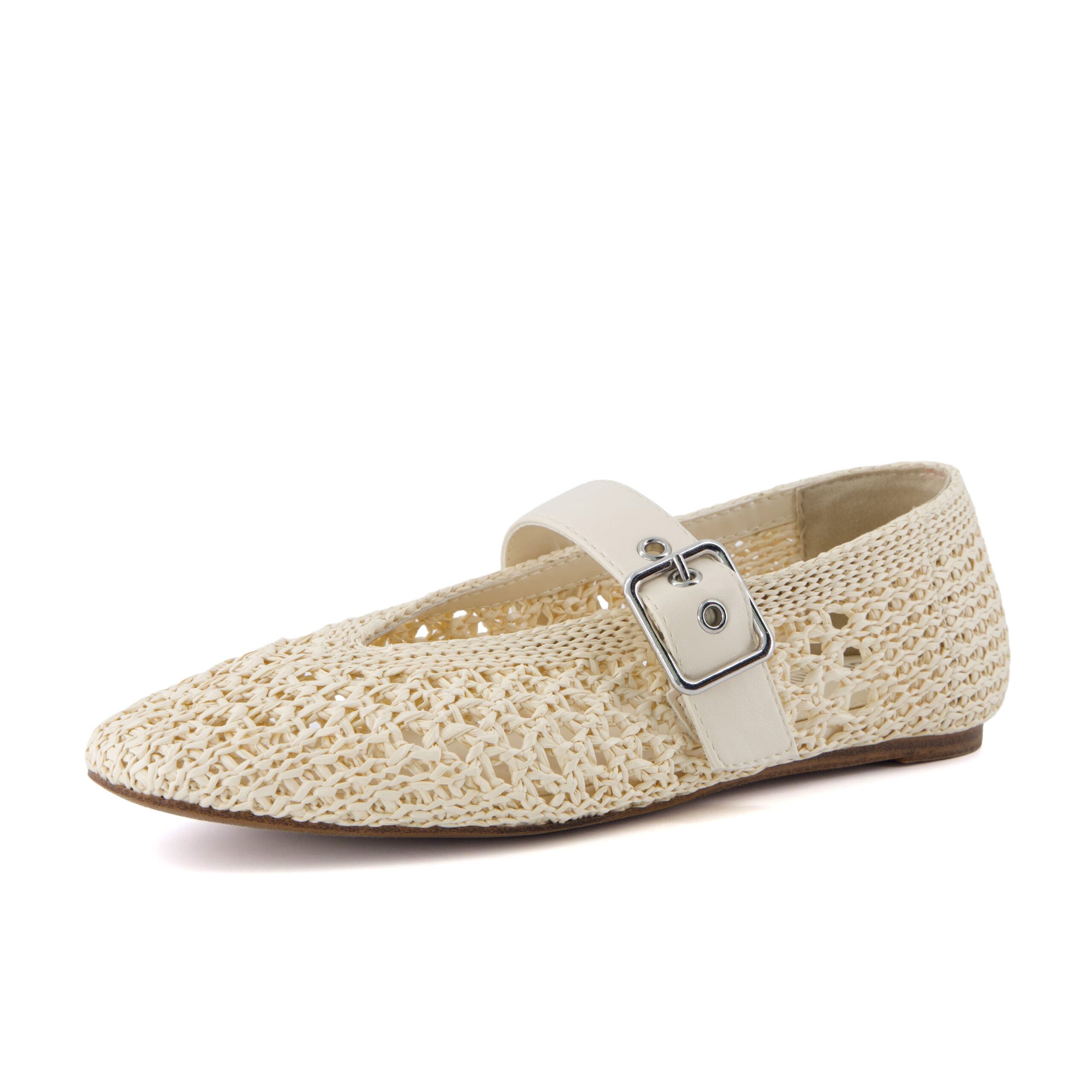 Gabby Woven Mary Jane Flats - Image 13