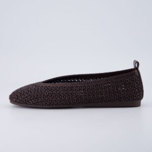Gilt Woven Ballet Flats