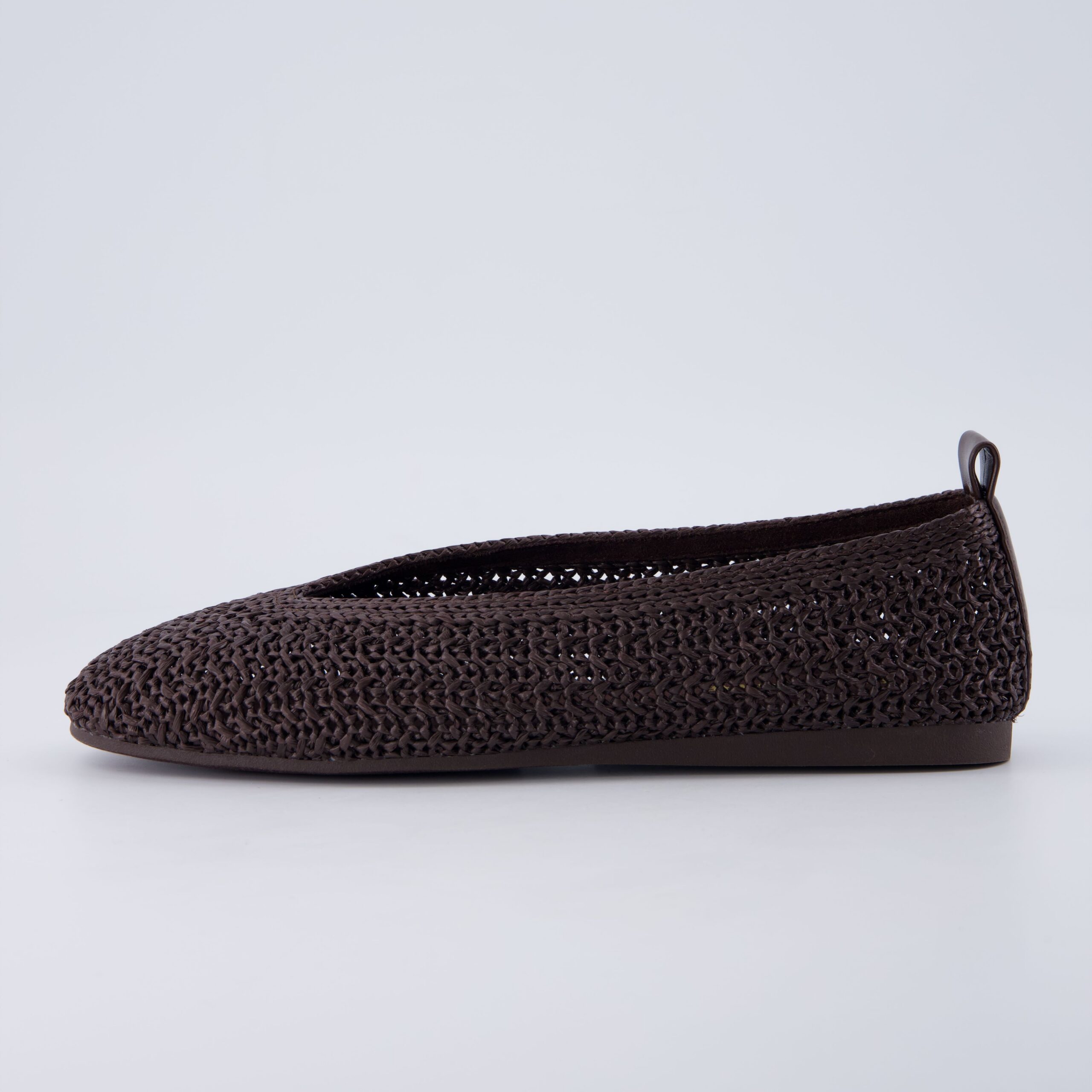 Gilt Woven Ballet Flats
