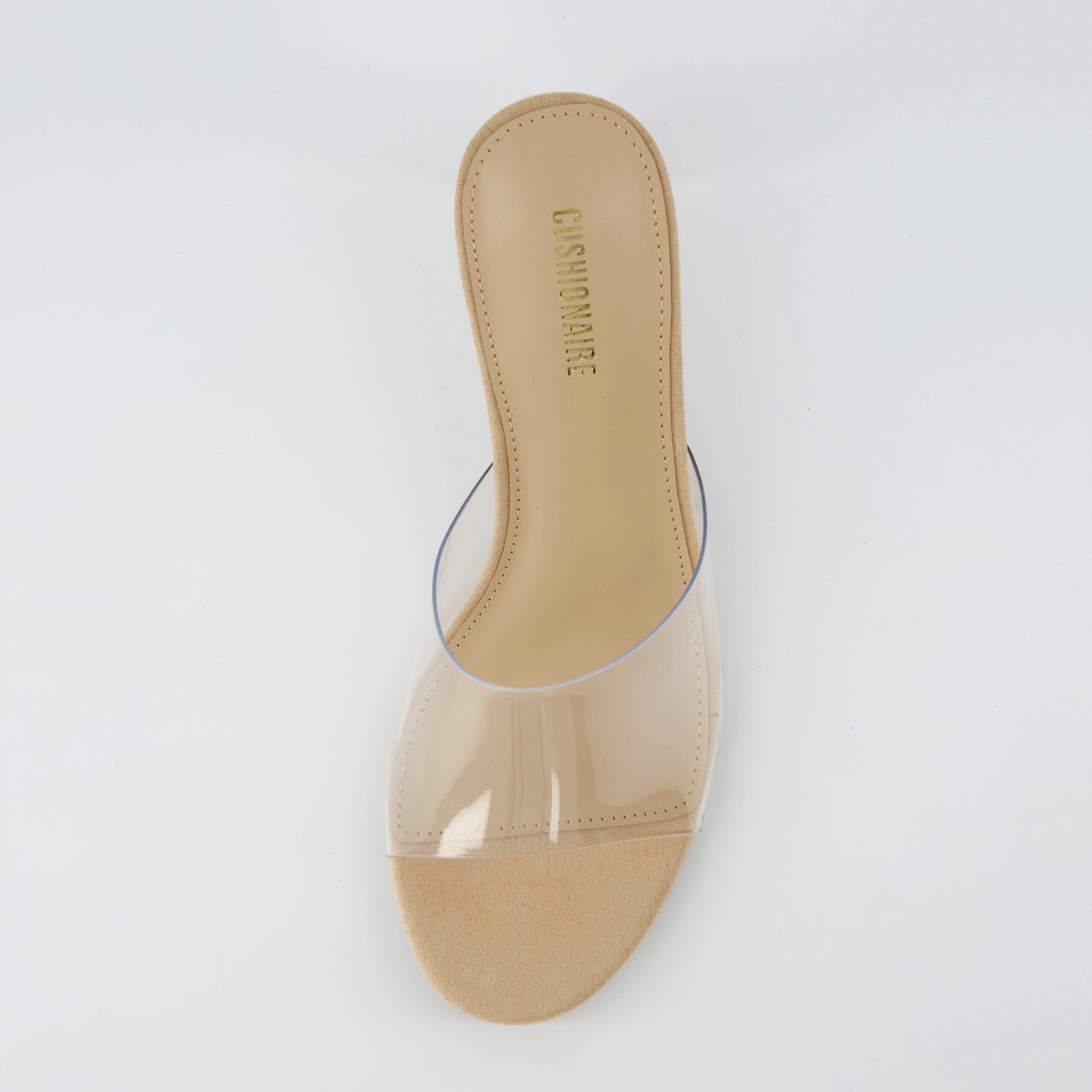 Gloss Lucite Wedge Sandals - Image 7