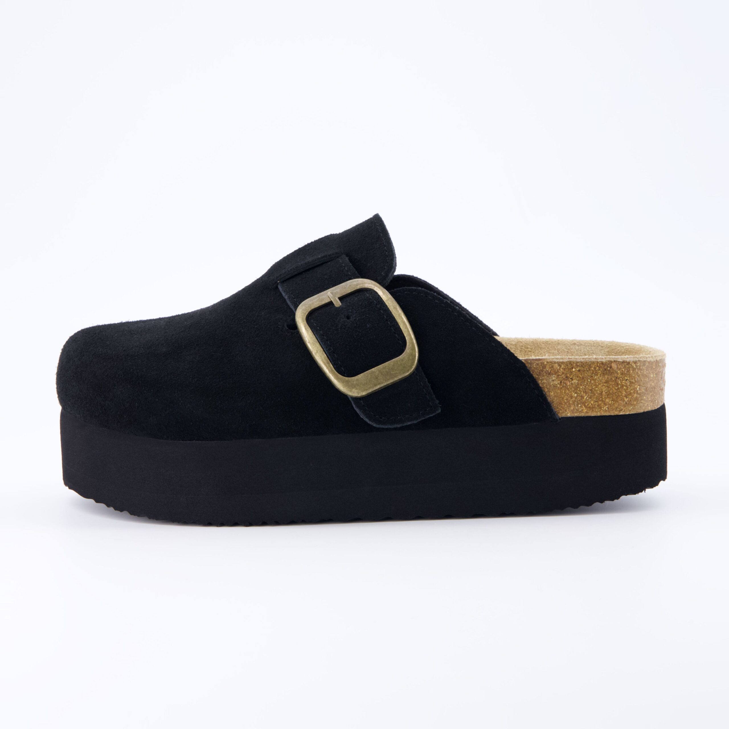 Granola Suede Platform Clog - Image 13