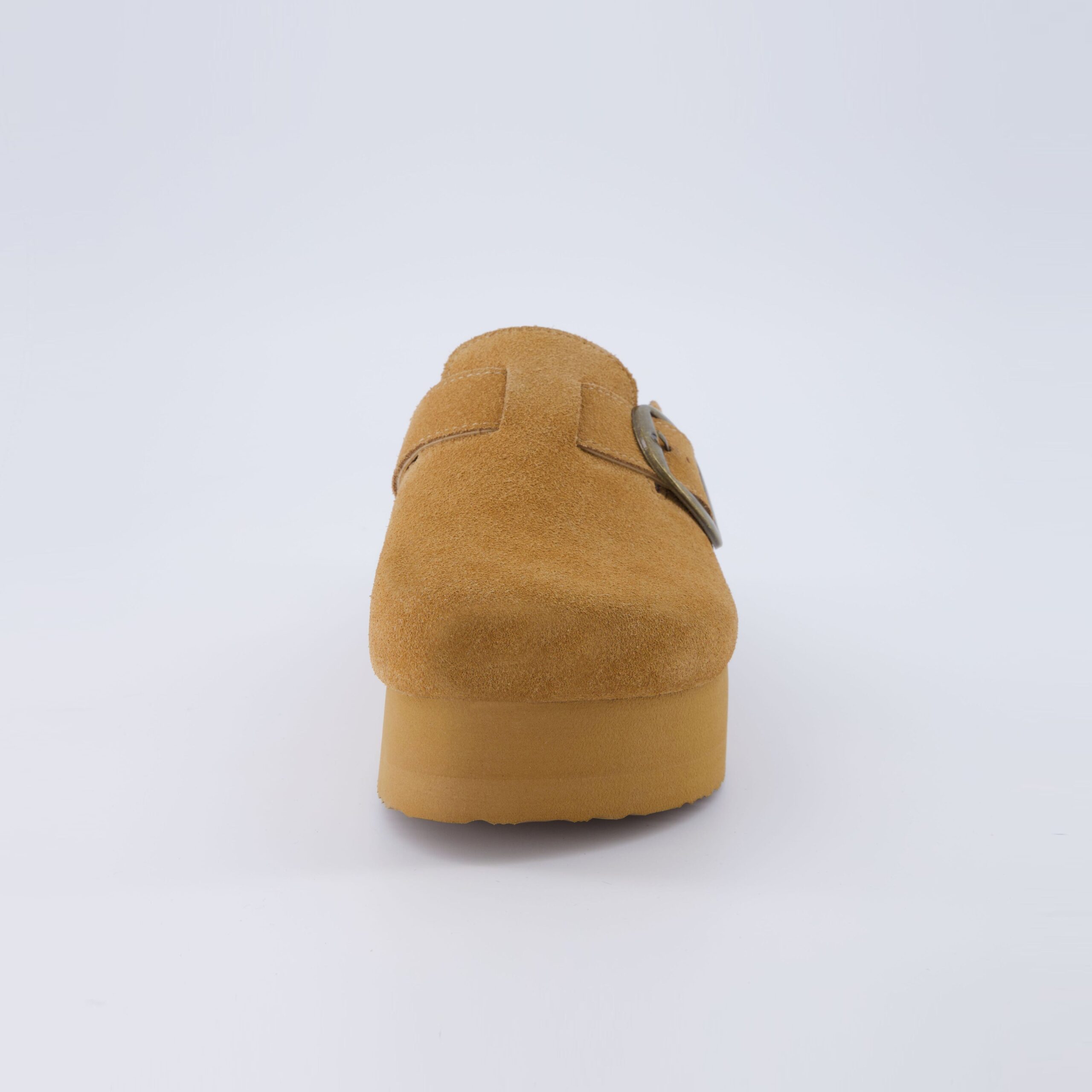 Granola Suede Platform Clog - Image 21