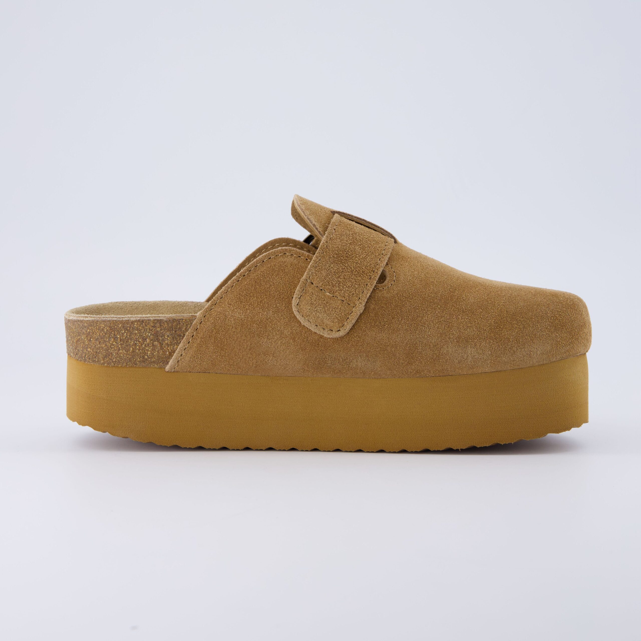 Granola Suede Platform Clog - Image 22