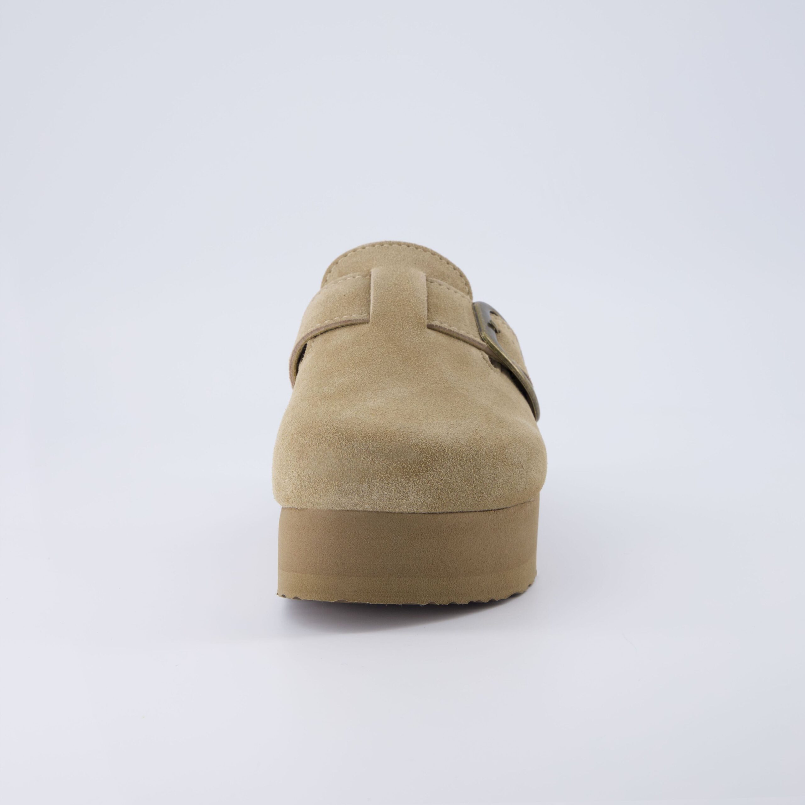 Granola Suede Platform Clog - Image 9