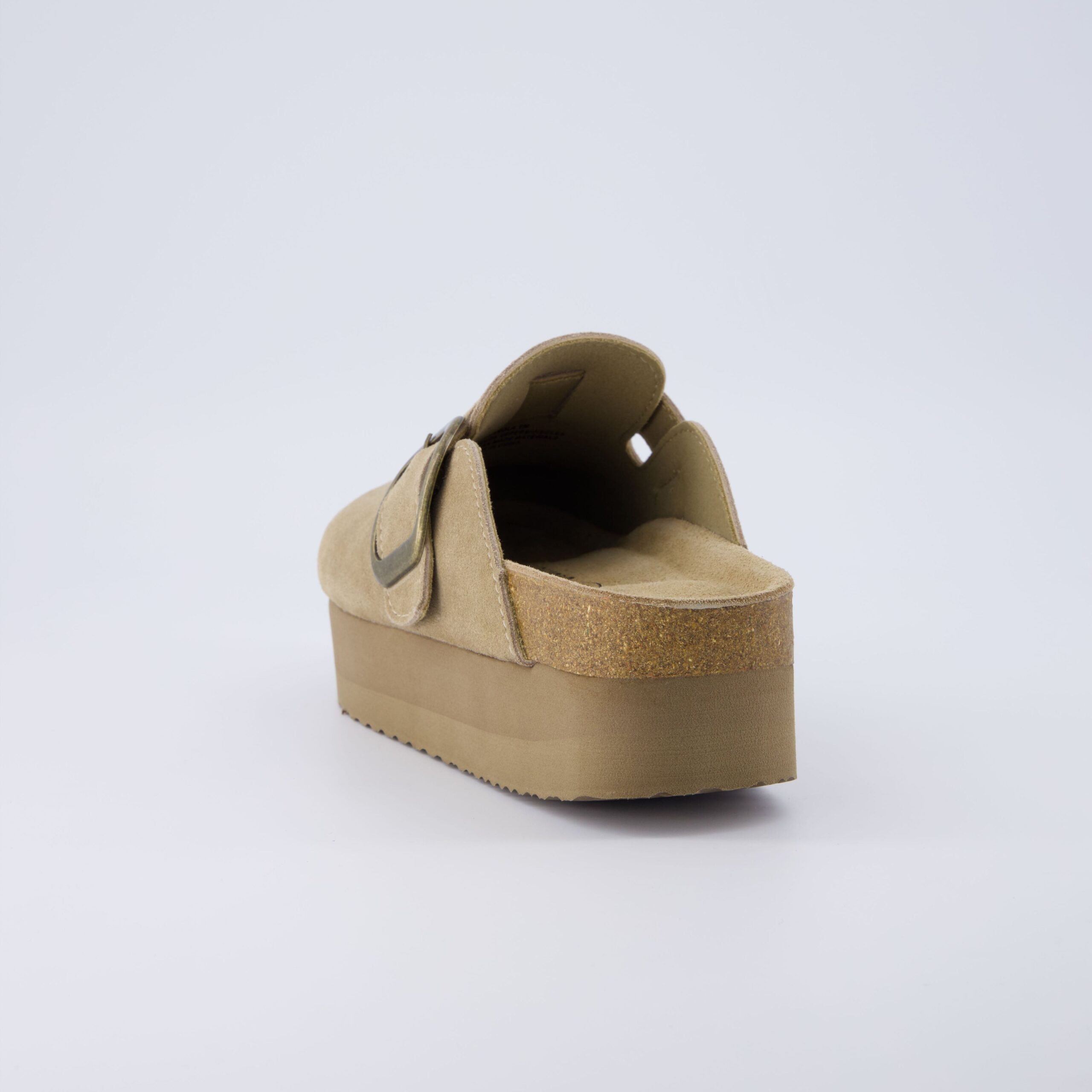 Granola Suede Platform Clog - Image 11