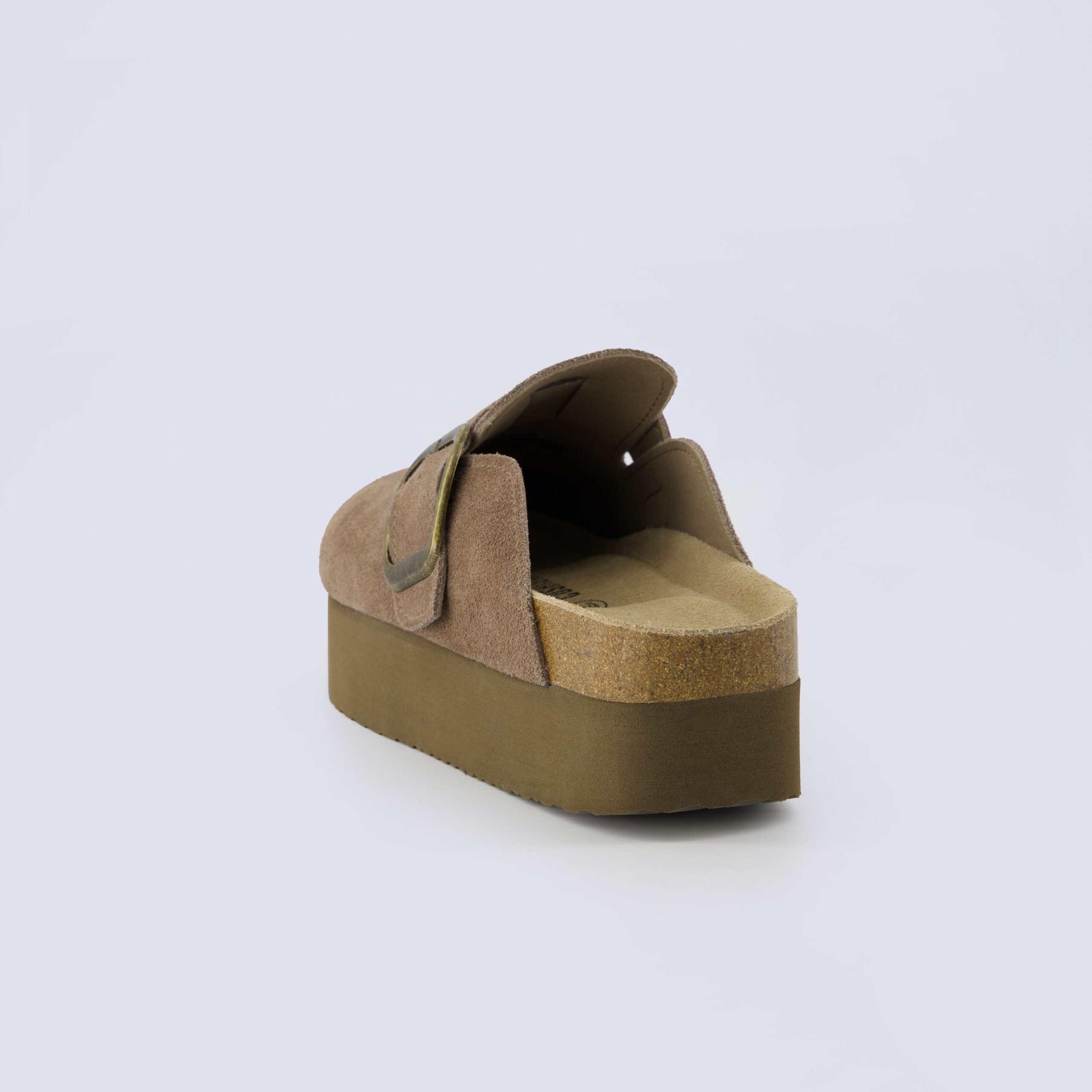 Granola Suede Platform Clog - Image 5