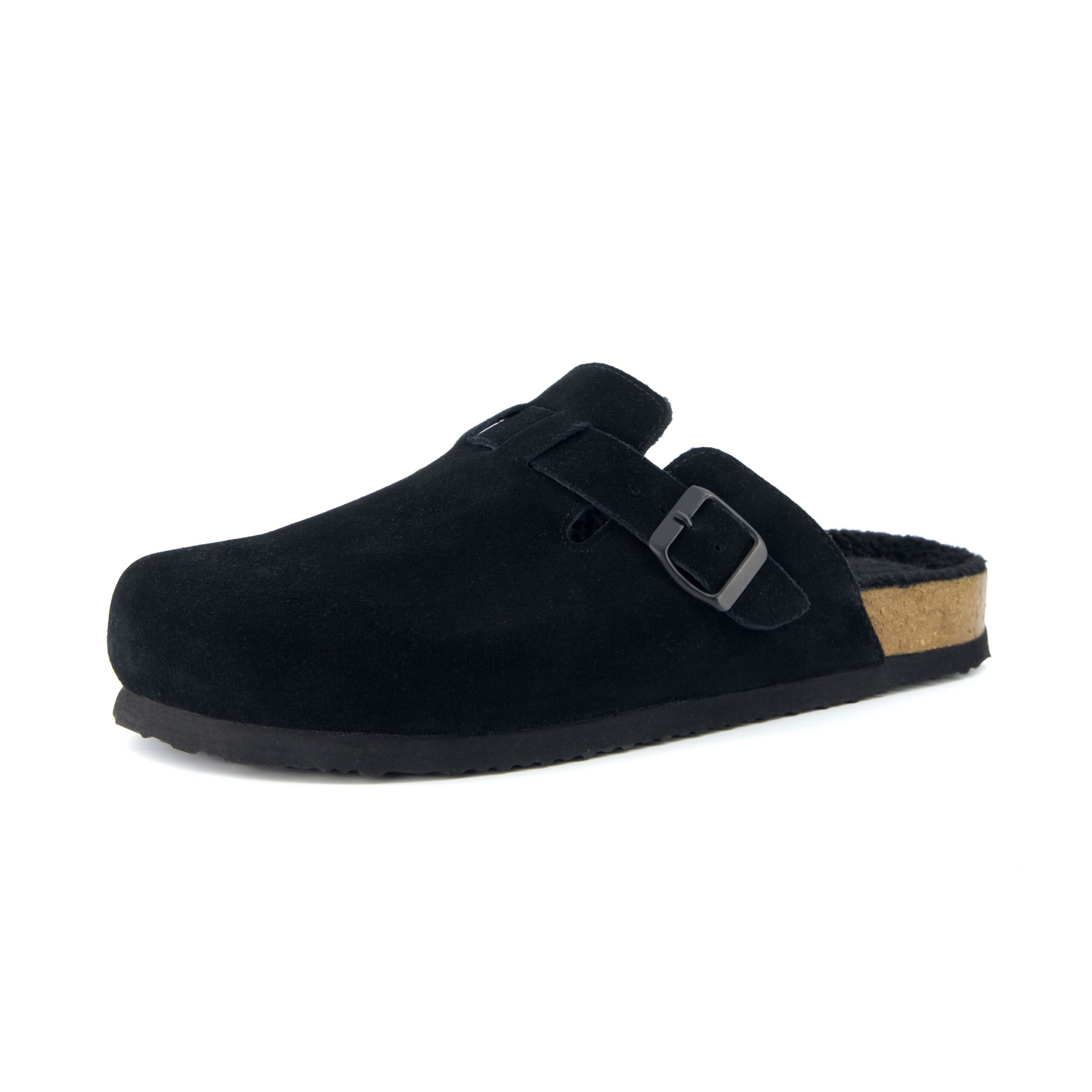 Haze Men's Fur Cork Footbed Clog - Image 2