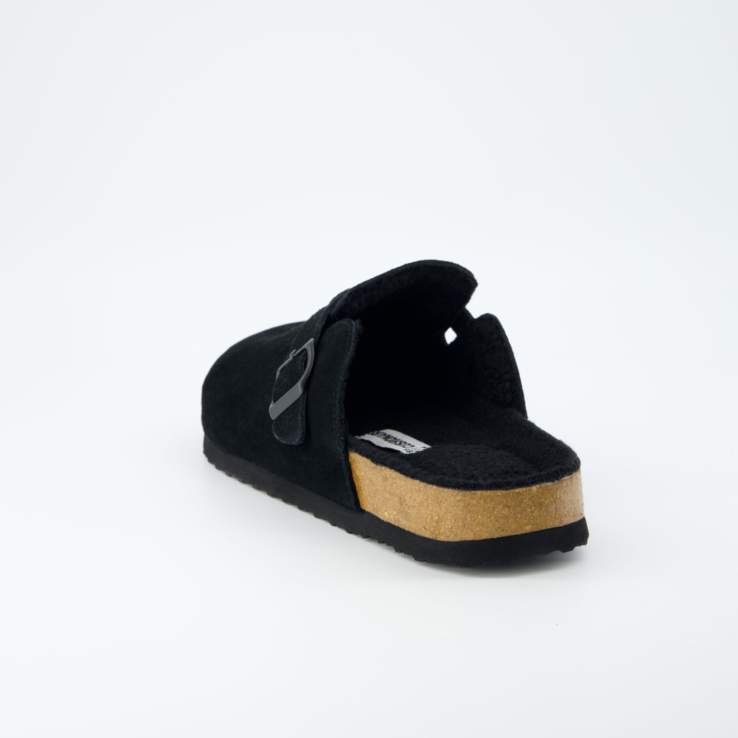 Haze Men's Fur Cork Footbed Clog - Image 5