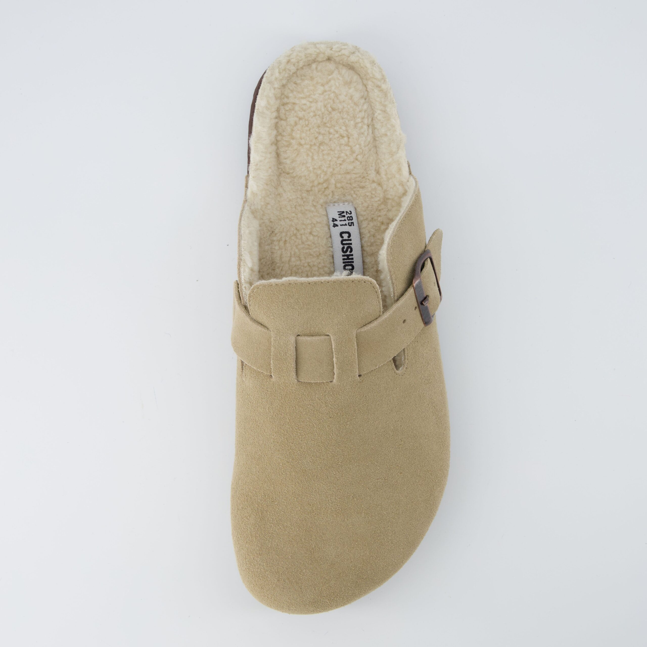 Haze Men's Fur Cork Footbed Clog - Image 12