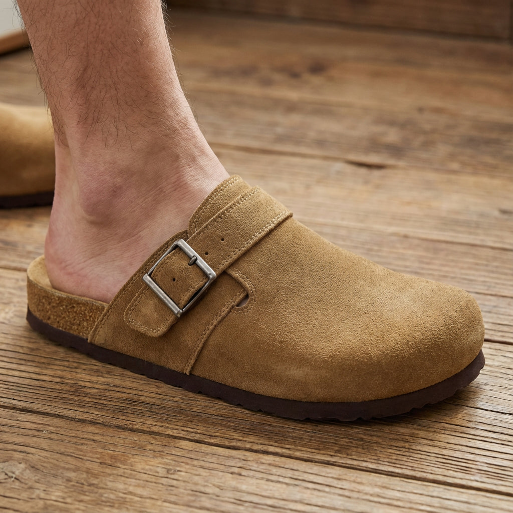 Hugo Genuine Suede Clogs - Image 18