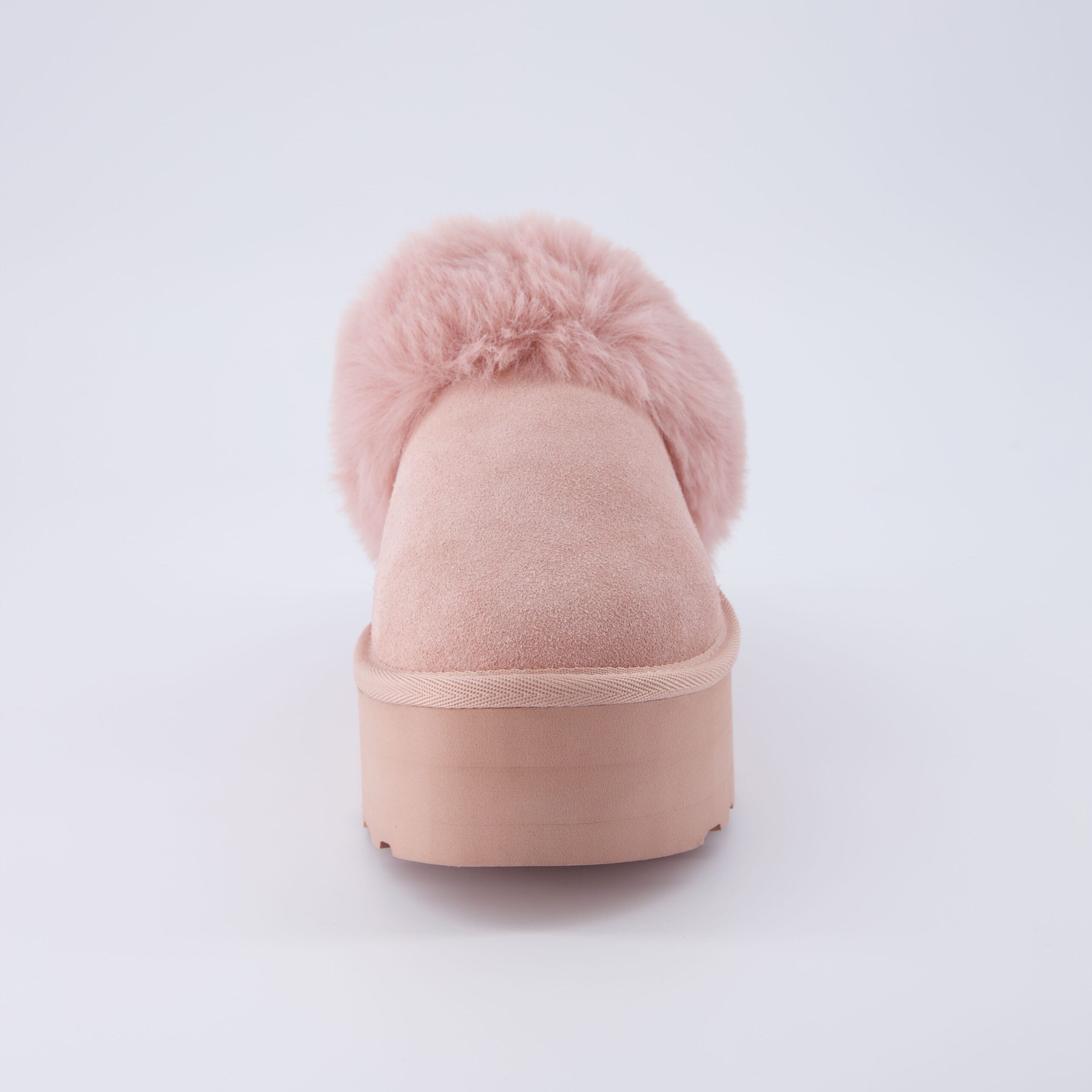 Husky Suede Cozy Platform Mule - Image 16
