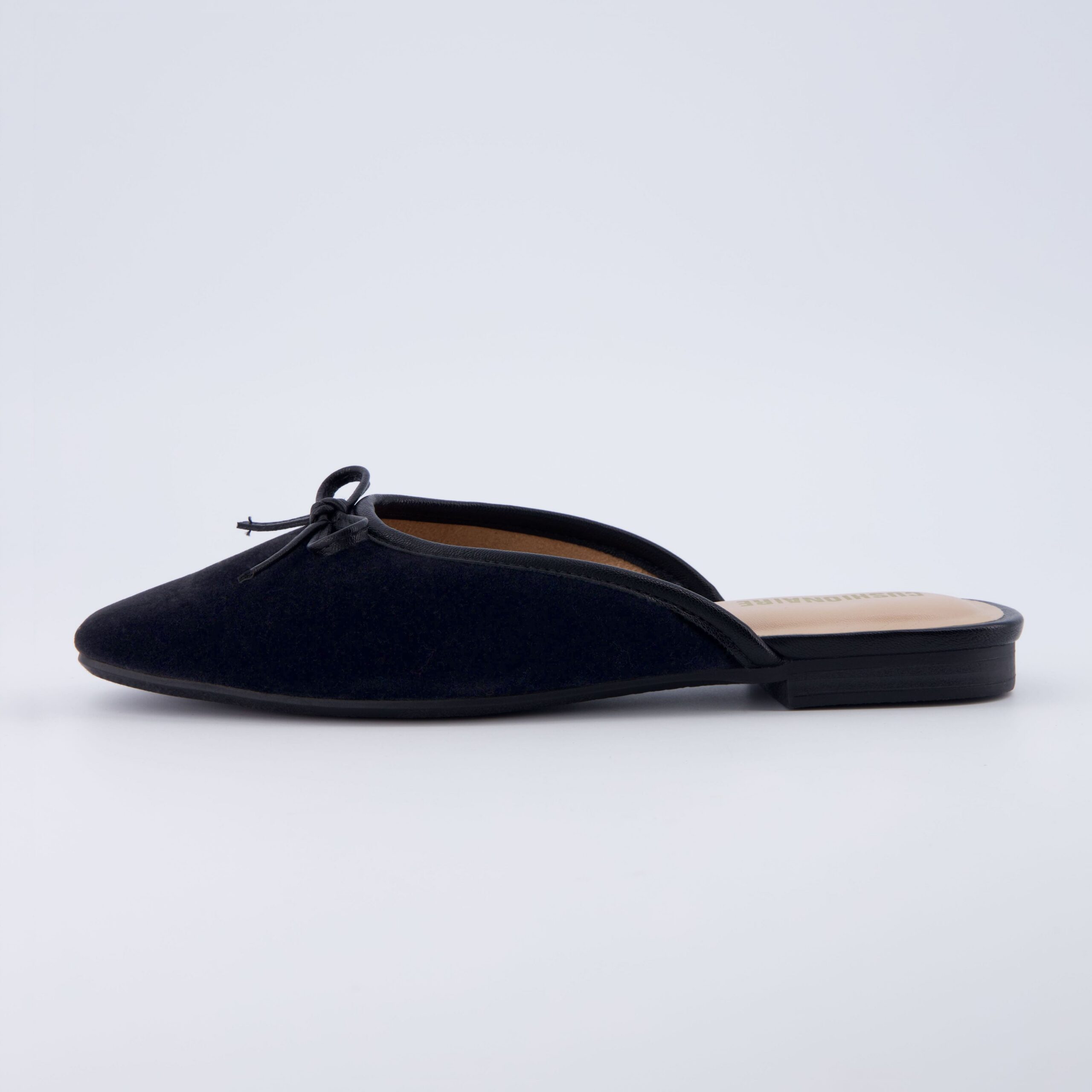 Jade Velvet Ballet Mule - Image 9
