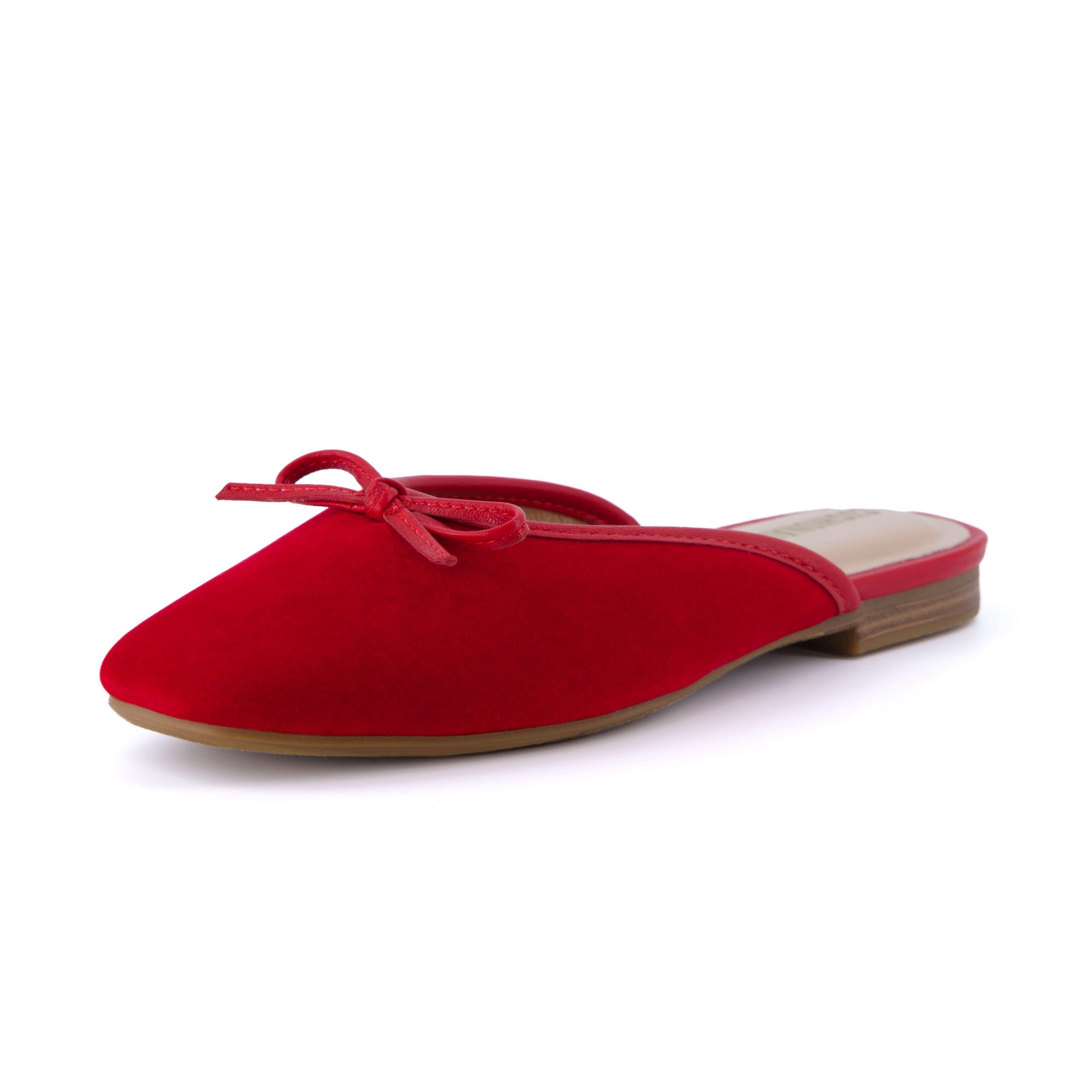 Jade Velvet Ballet Mule - Image 3