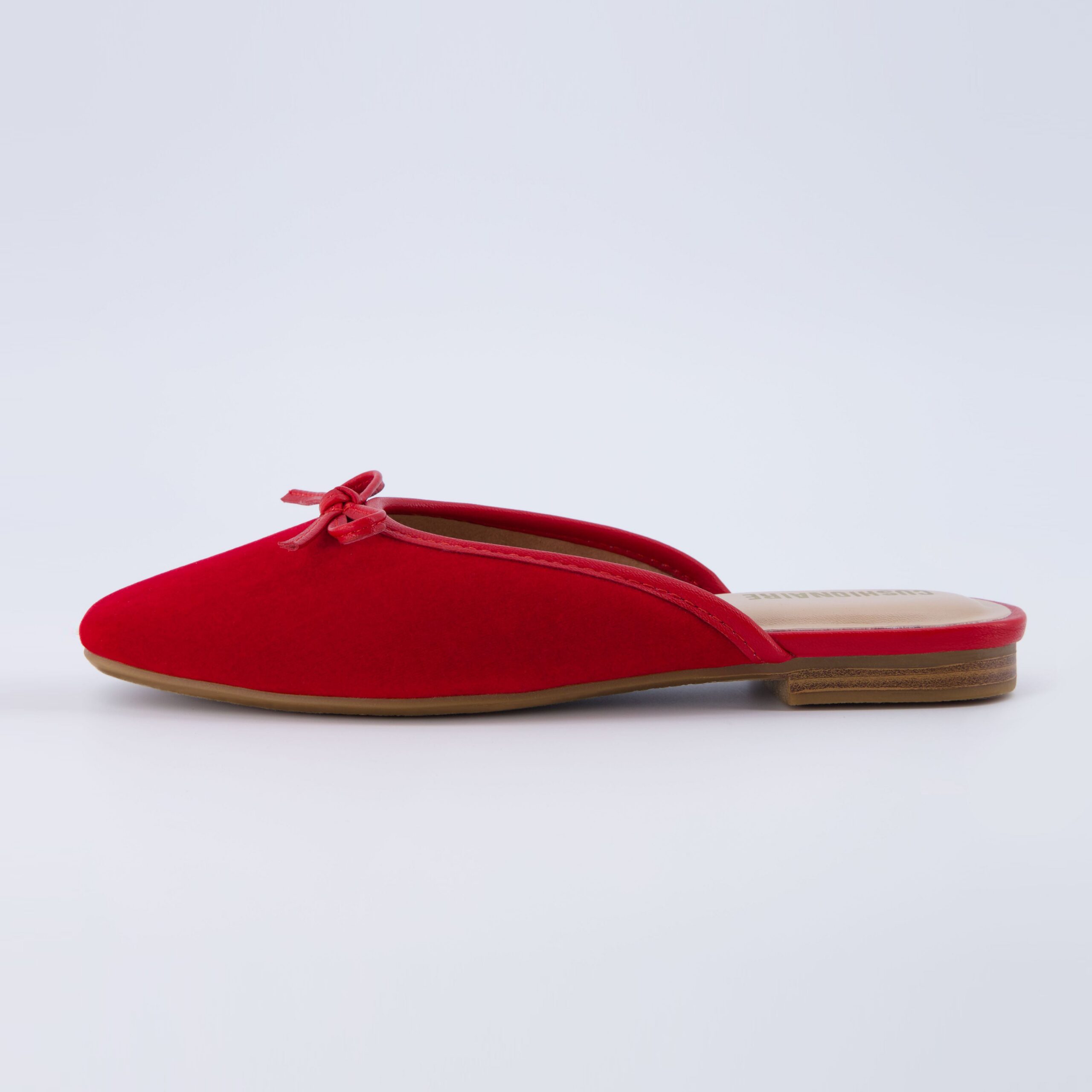 Jade Velvet Ballet Mule - Image 2