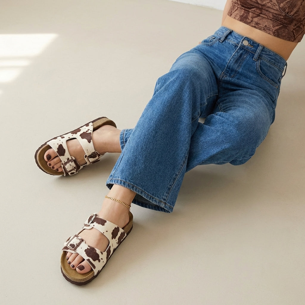 Lane Cork Footbed Sandal - Image 3