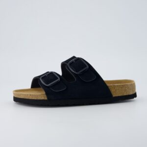 Logo Leather Sandal