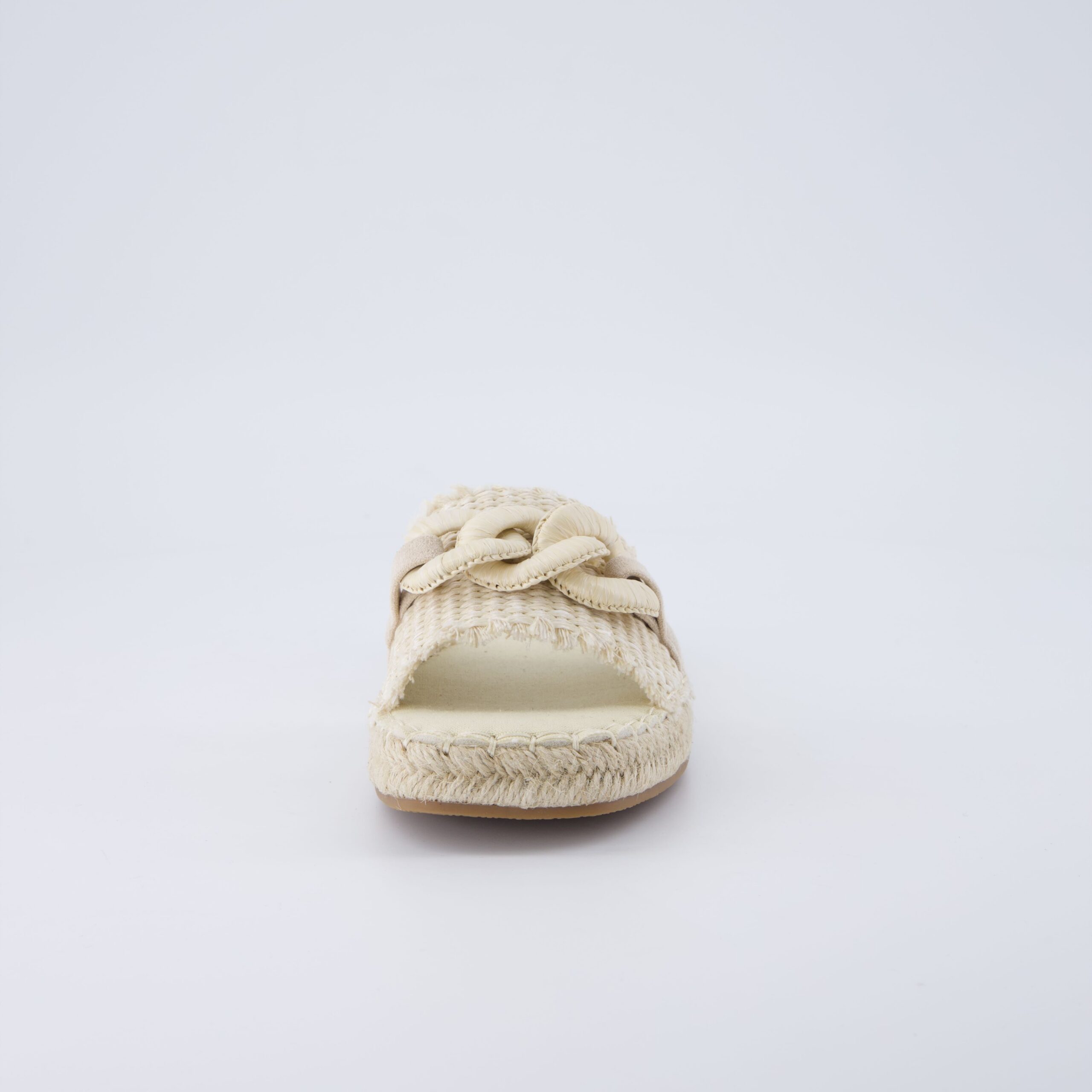 Lucia Raffia Sandals - Image 4