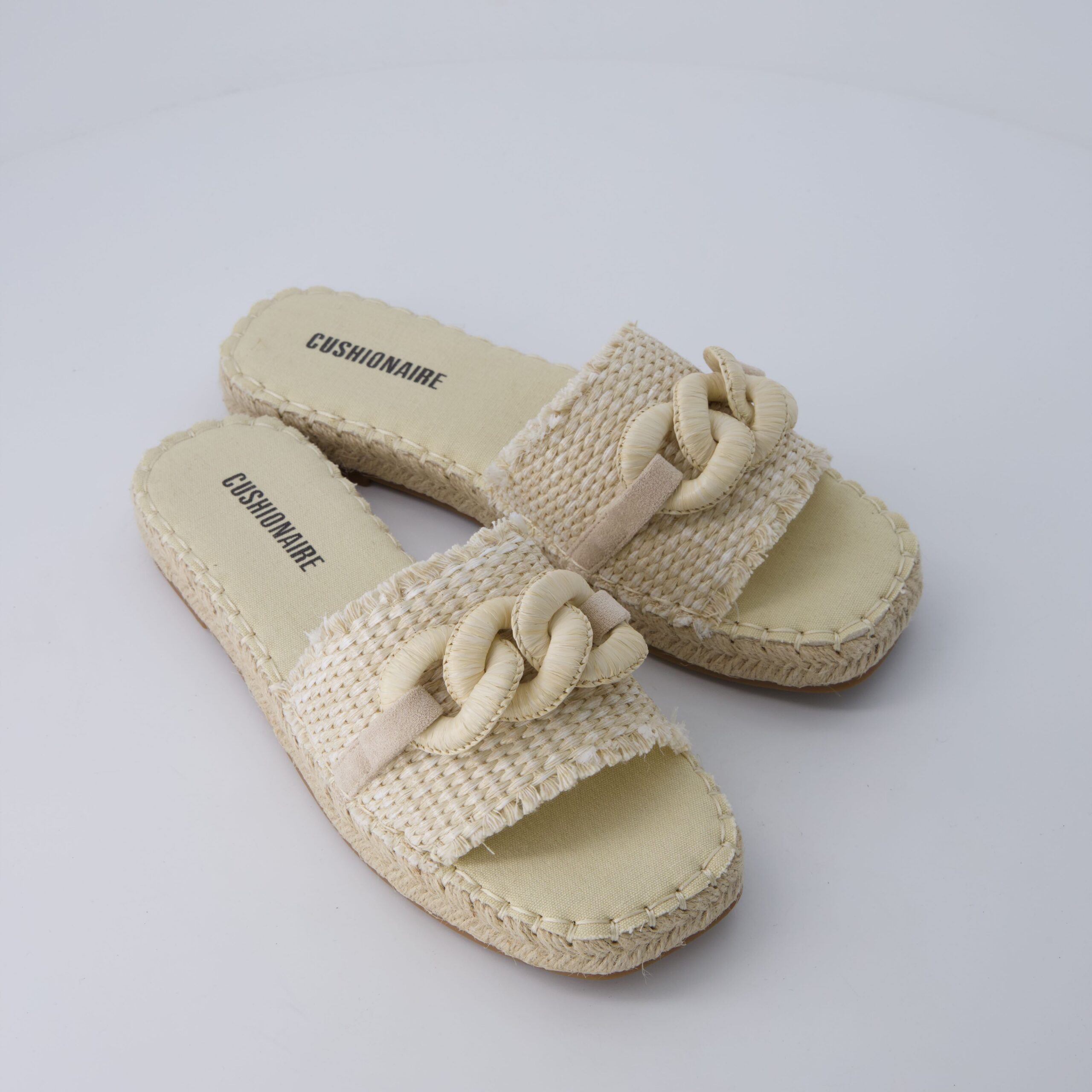 Lucia Raffia Sandals - Image 8