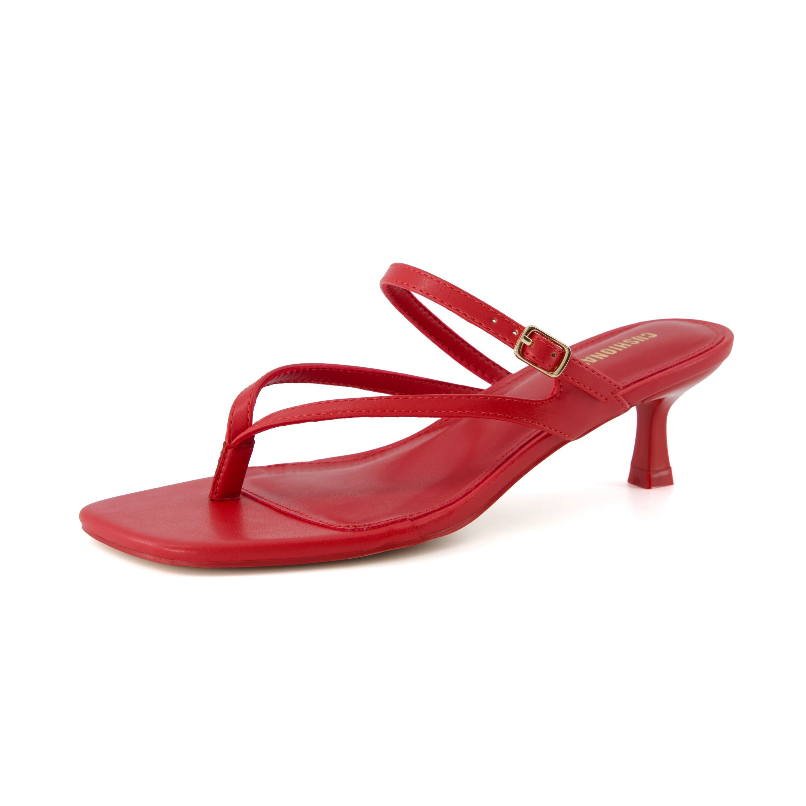 Madrid Kitten Heel Sandals - Image 3