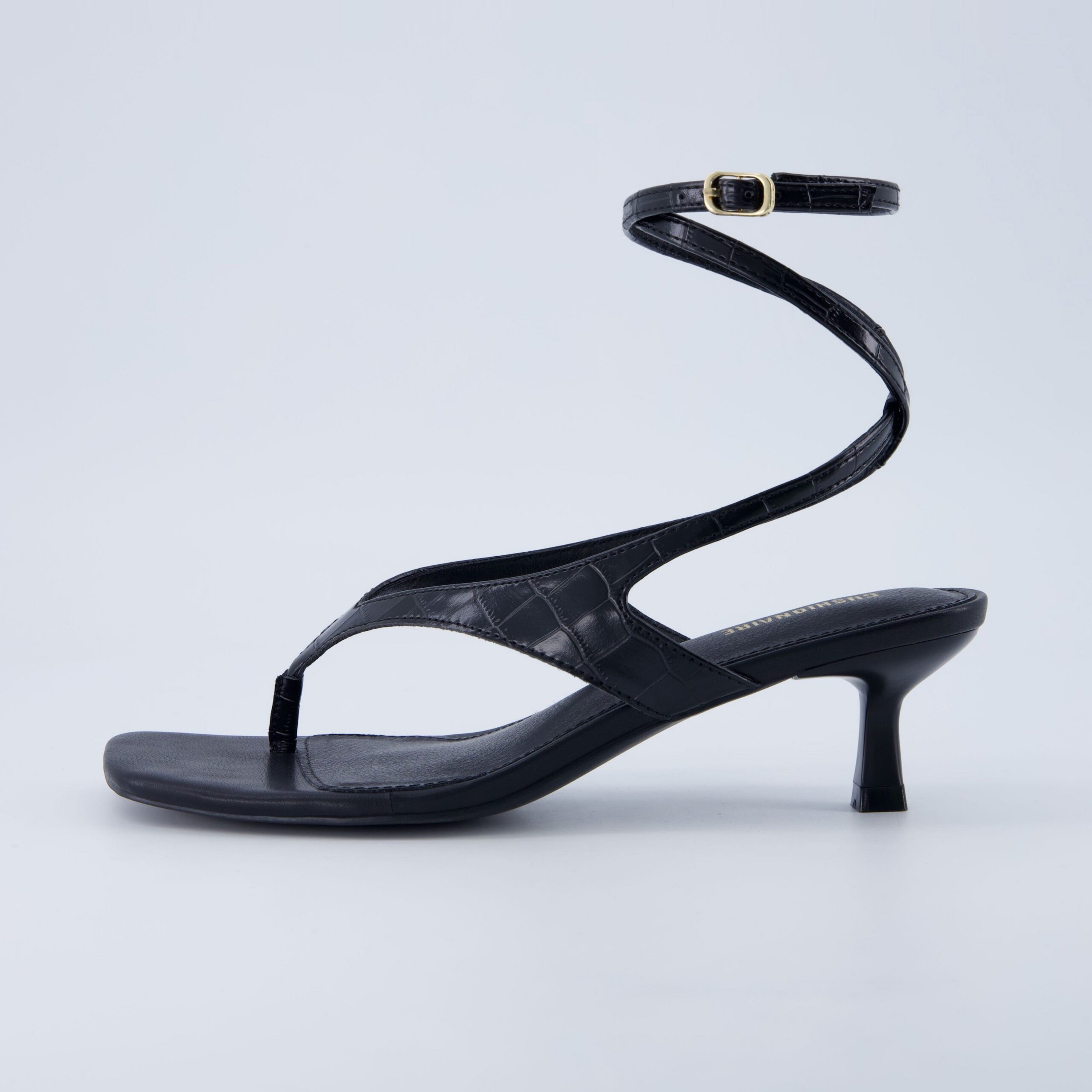 Martini Strappy Kitten Heel Sandal