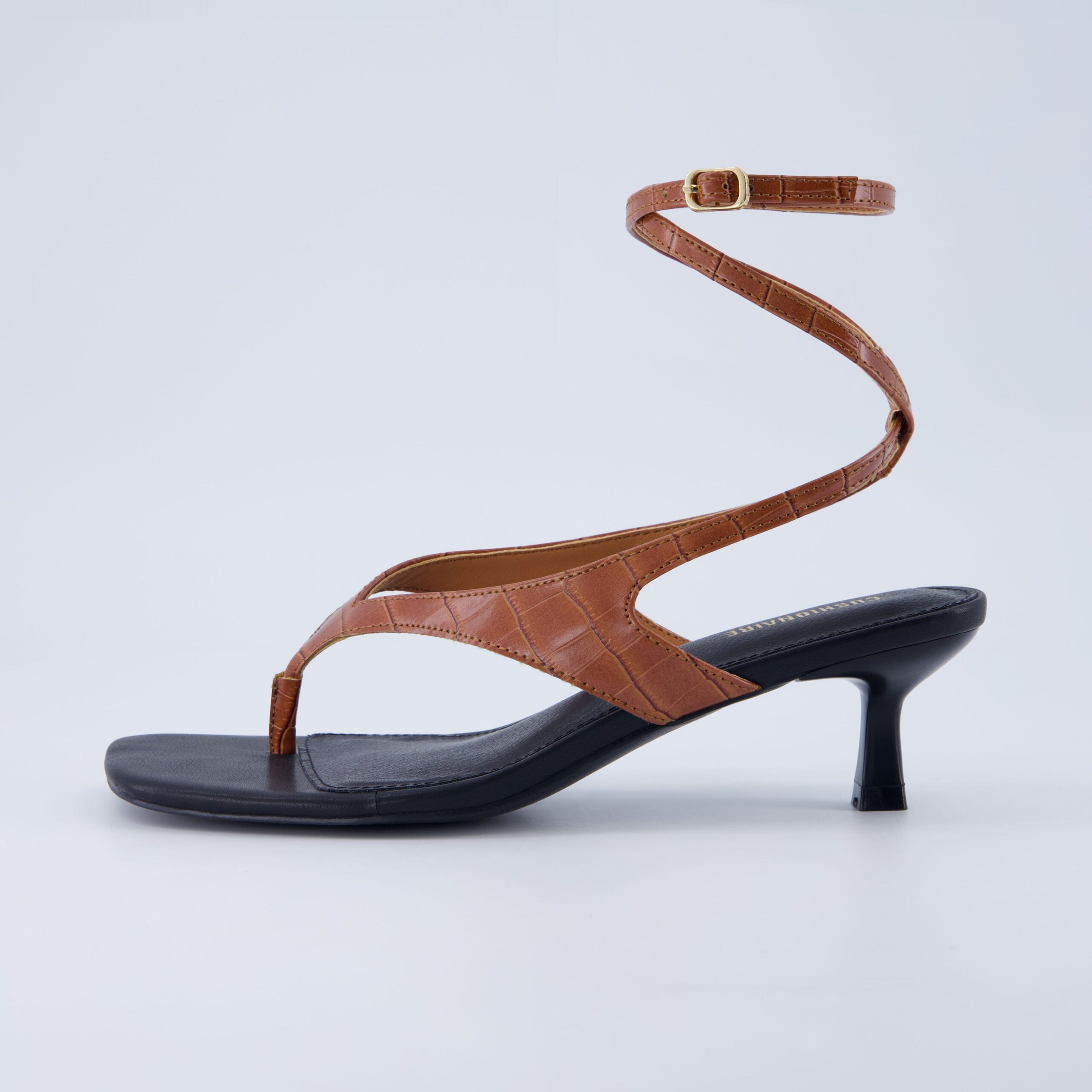Martini Strappy Kitten Heel Sandal - Image 7