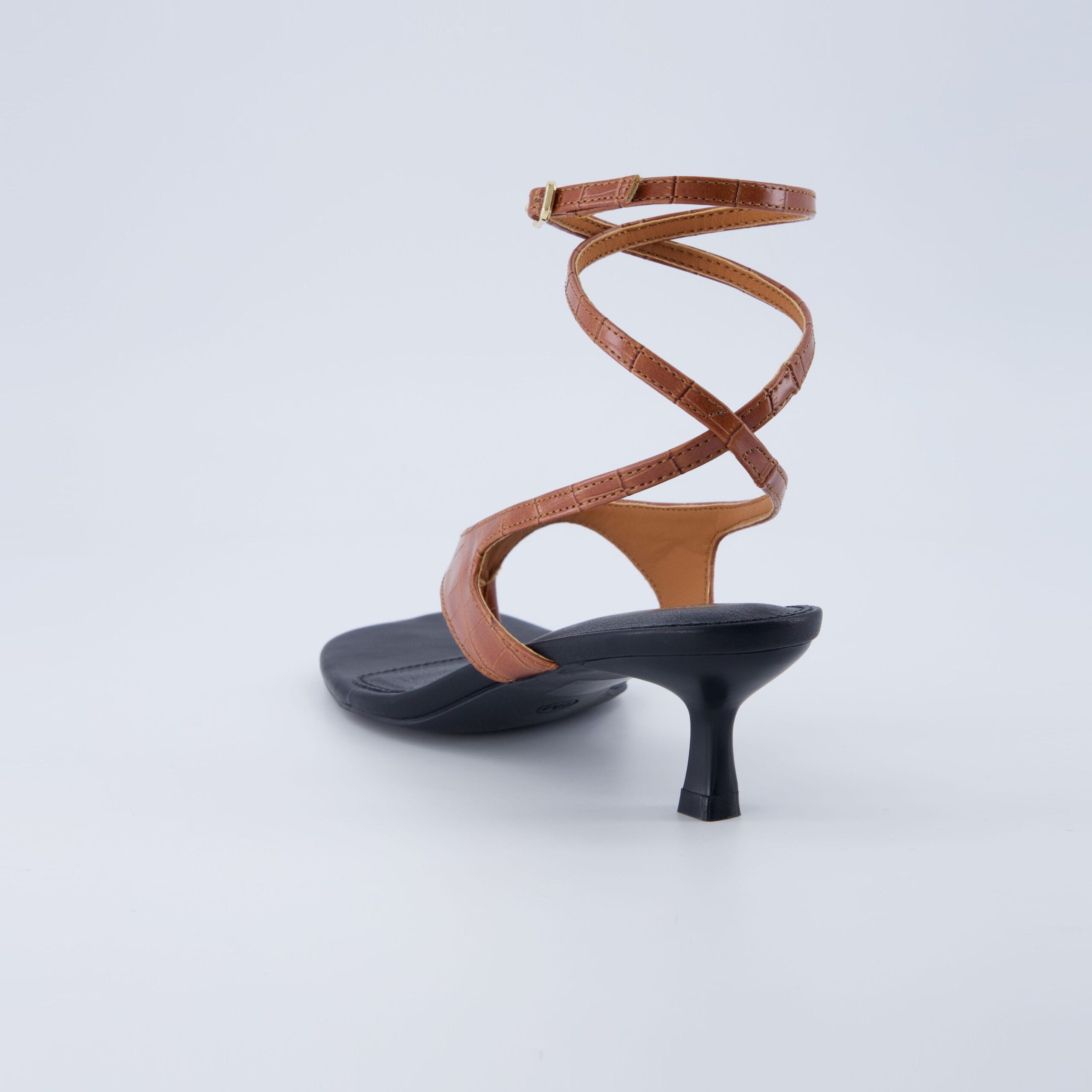 Martini Strappy Kitten Heel Sandal - Image 11
