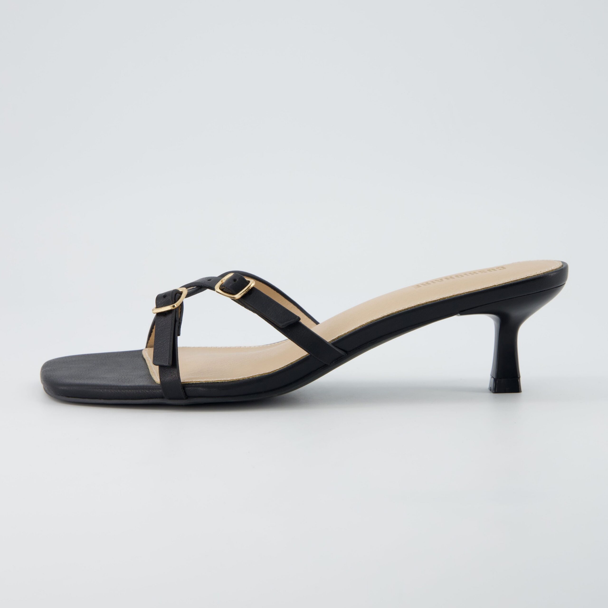 Milan Kitten Heel Sandals - Image 2