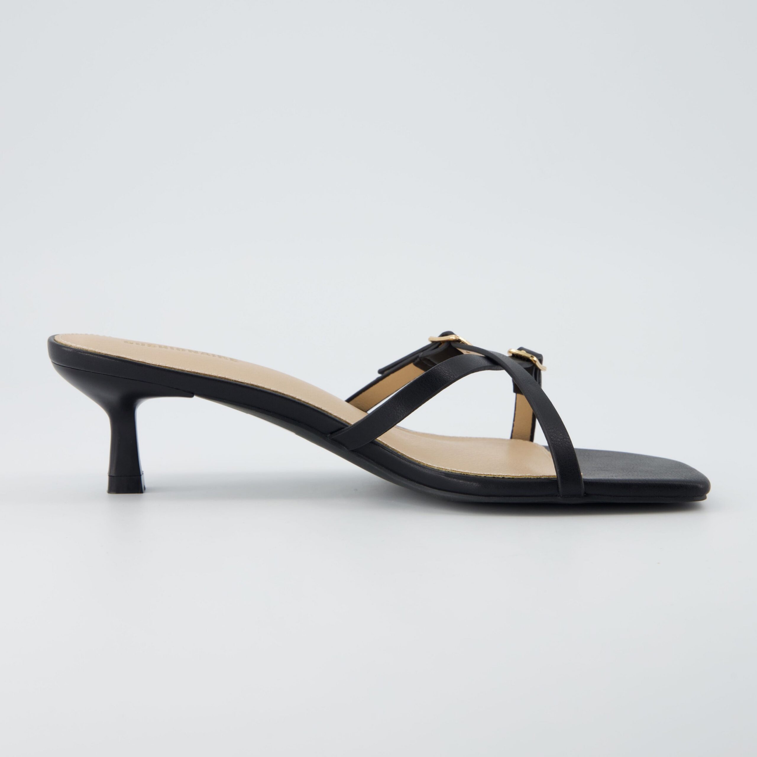 Milan Kitten Heel Sandals - Image 5