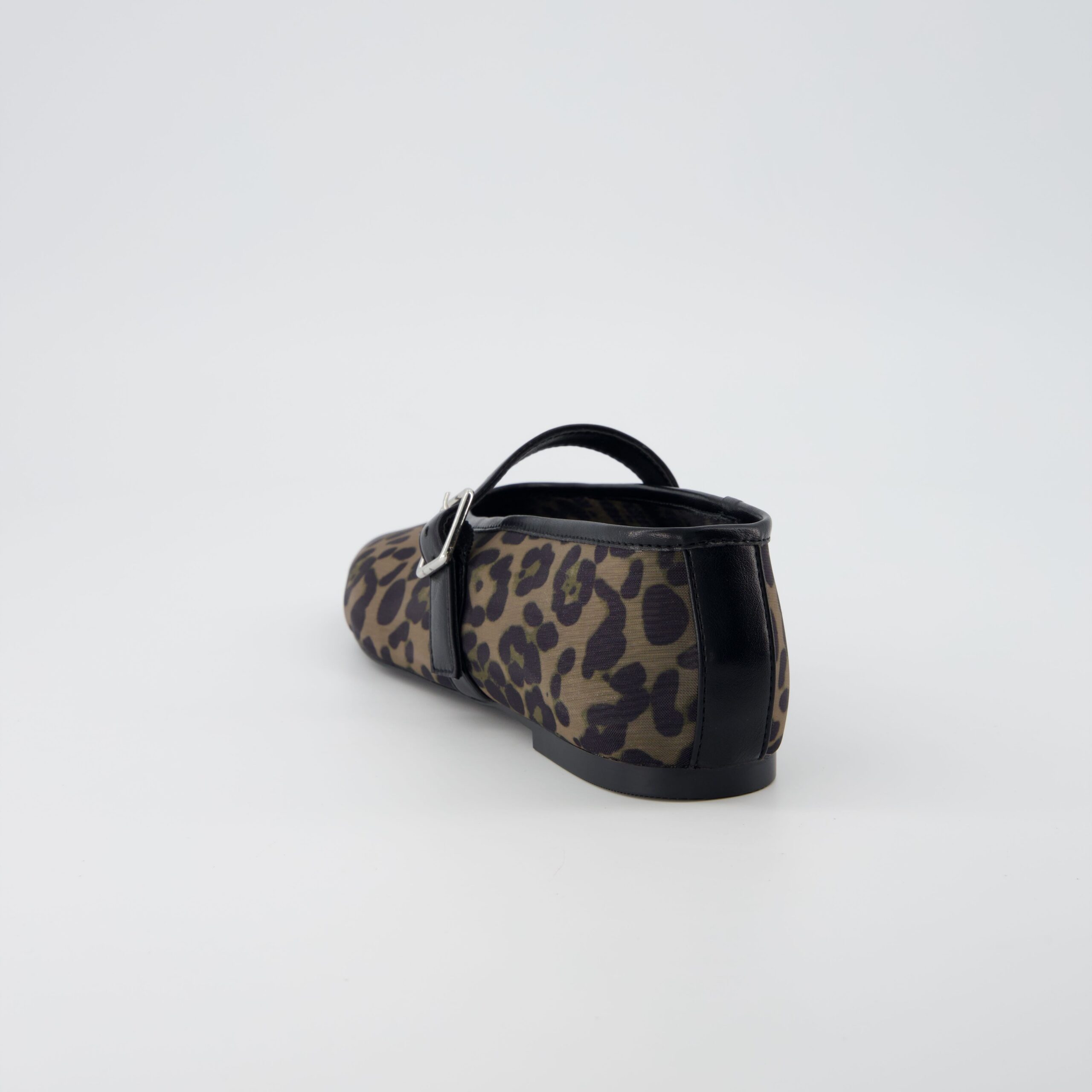 Moma Leopard Print Mary Jane Flat - Image 5