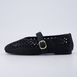 Monet Woven Mary Jane Flats