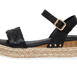 Mae Woven Espadrille Wedge Sandal