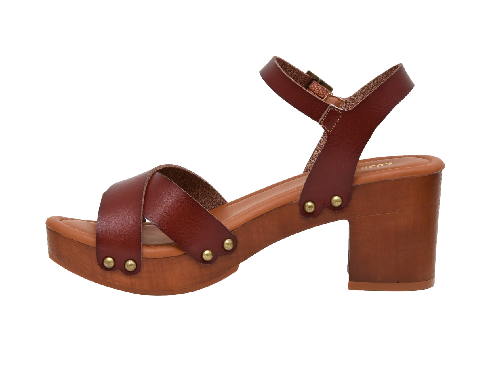 Slate Faux Wood Sandals - Image 13